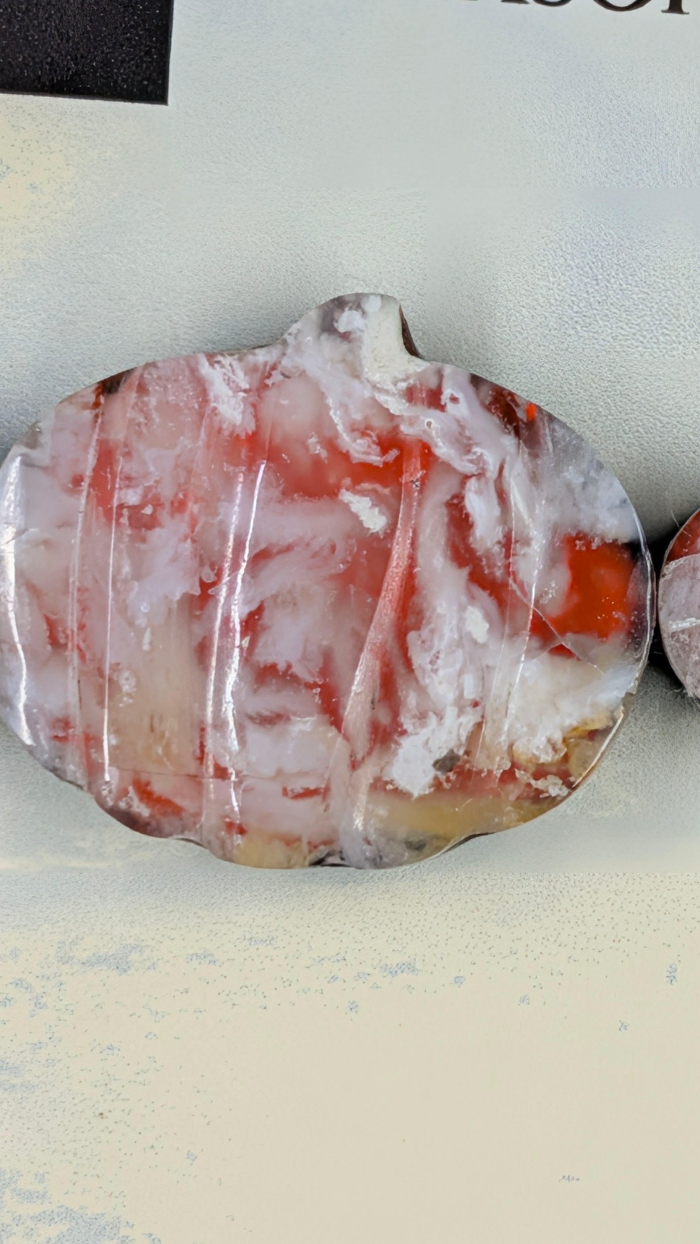 Spooky Season Pumpkin - Orange Plume Agate - Design-Ready™ Set