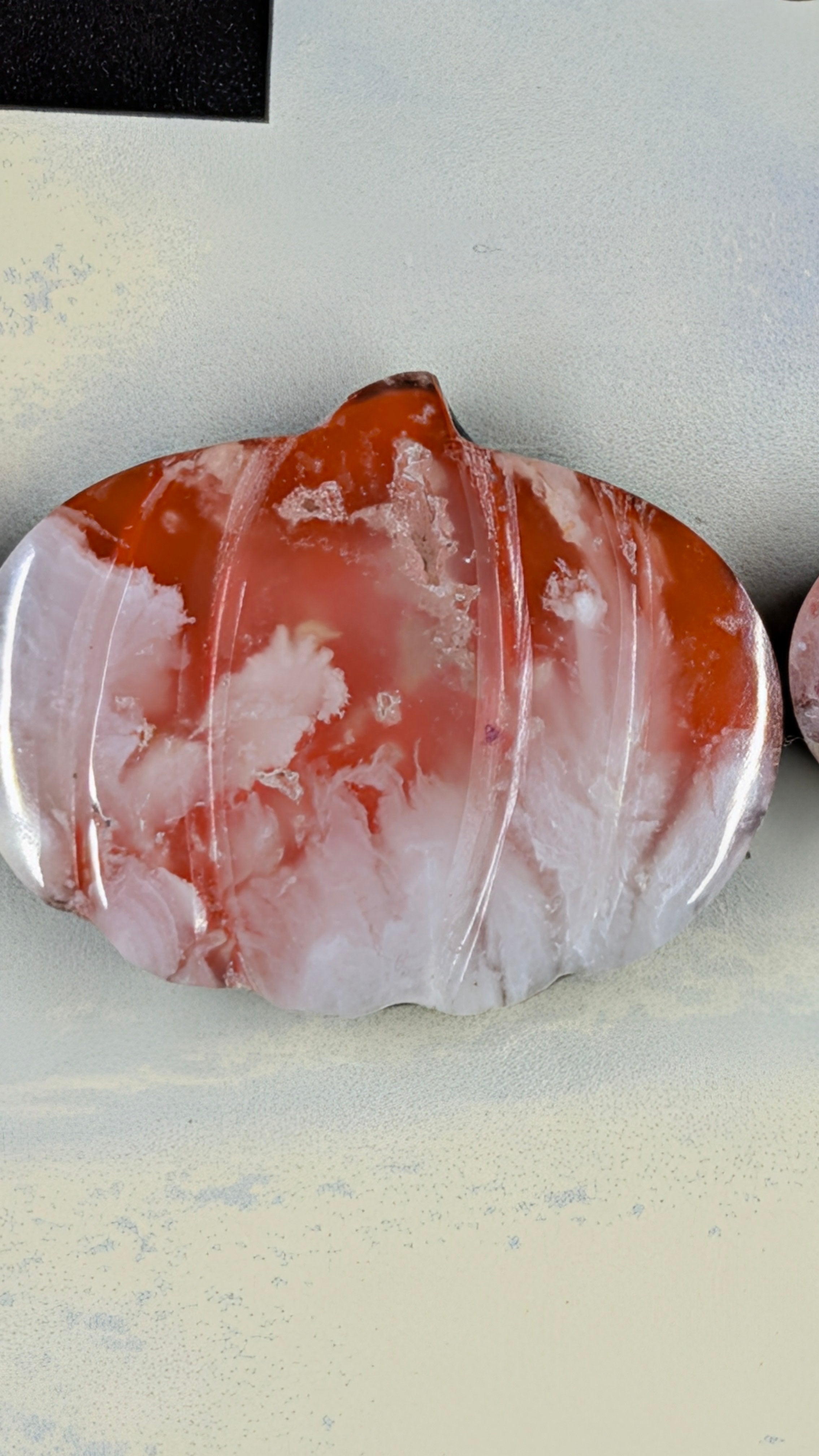 Spooky Season Pumpkin - Orange Plume Agate - Design-Ready™ Set