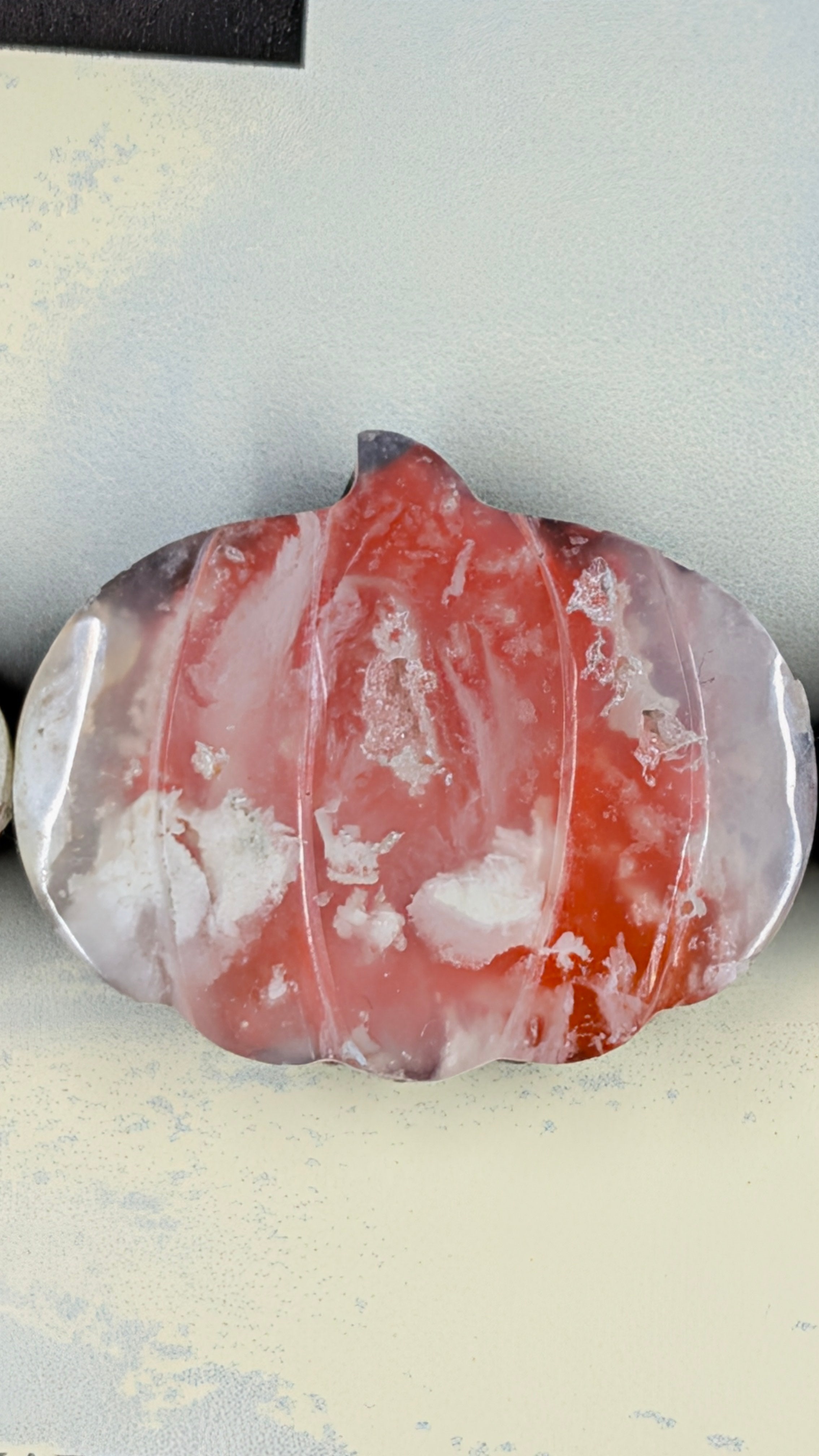 Spooky Season Pumpkin - Orange Plume Agate - Design-Ready™ Set