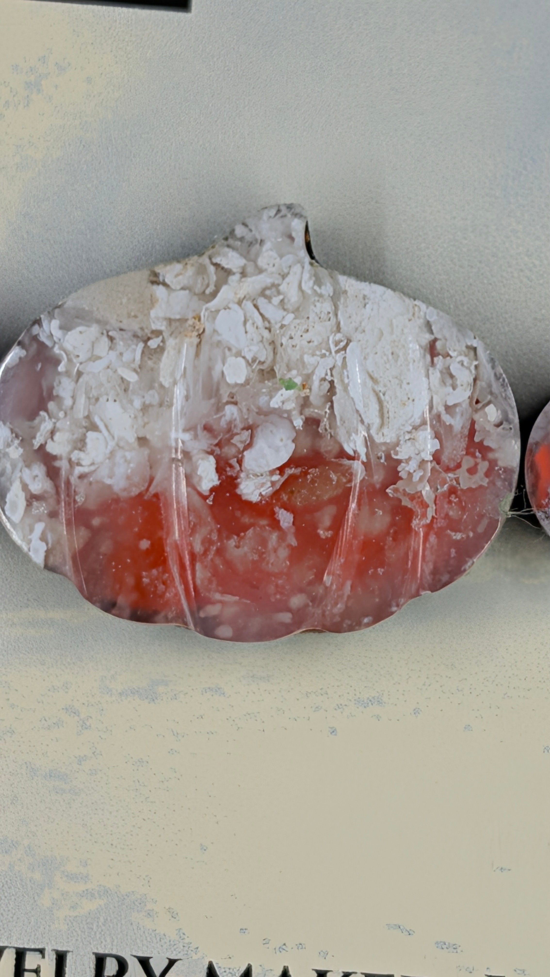 Spooky Season Pumpkin - Orange Plume Agate - Design-Ready™ Set