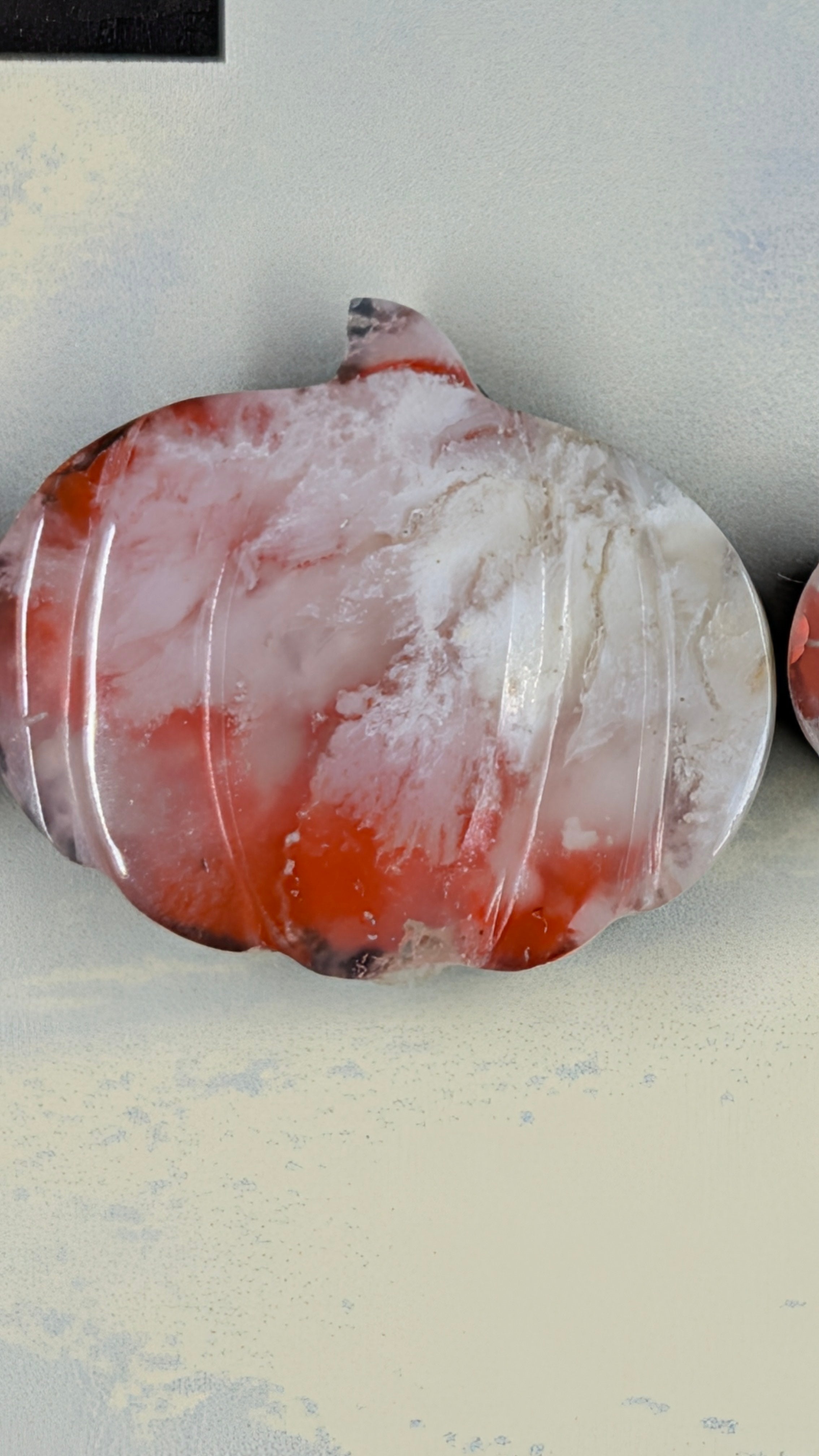 Spooky Season Pumpkin - Orange Plume Agate - Design-Ready™ Set