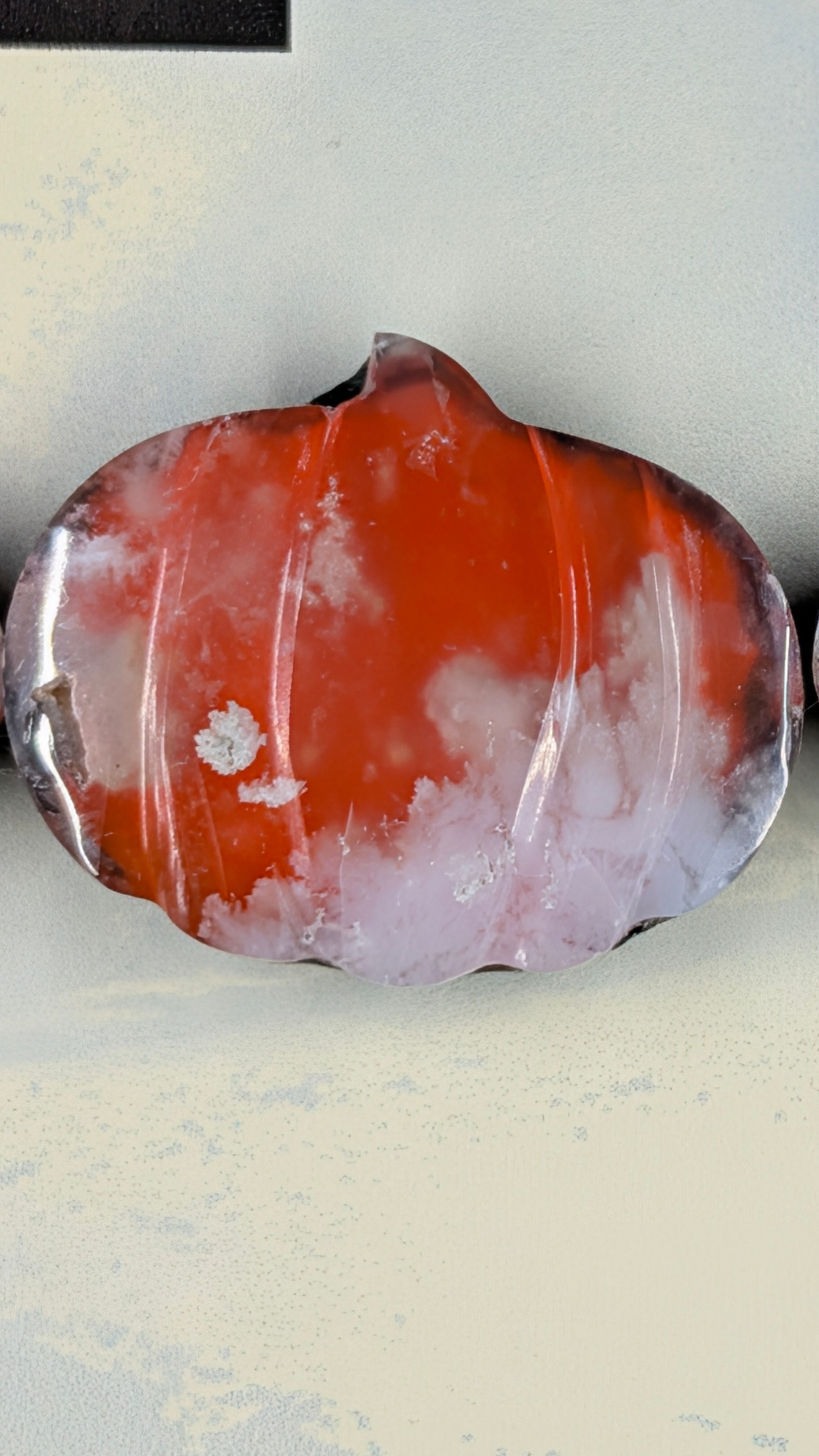Spooky Season Pumpkin - Orange Plume Agate - Design-Ready™ Set