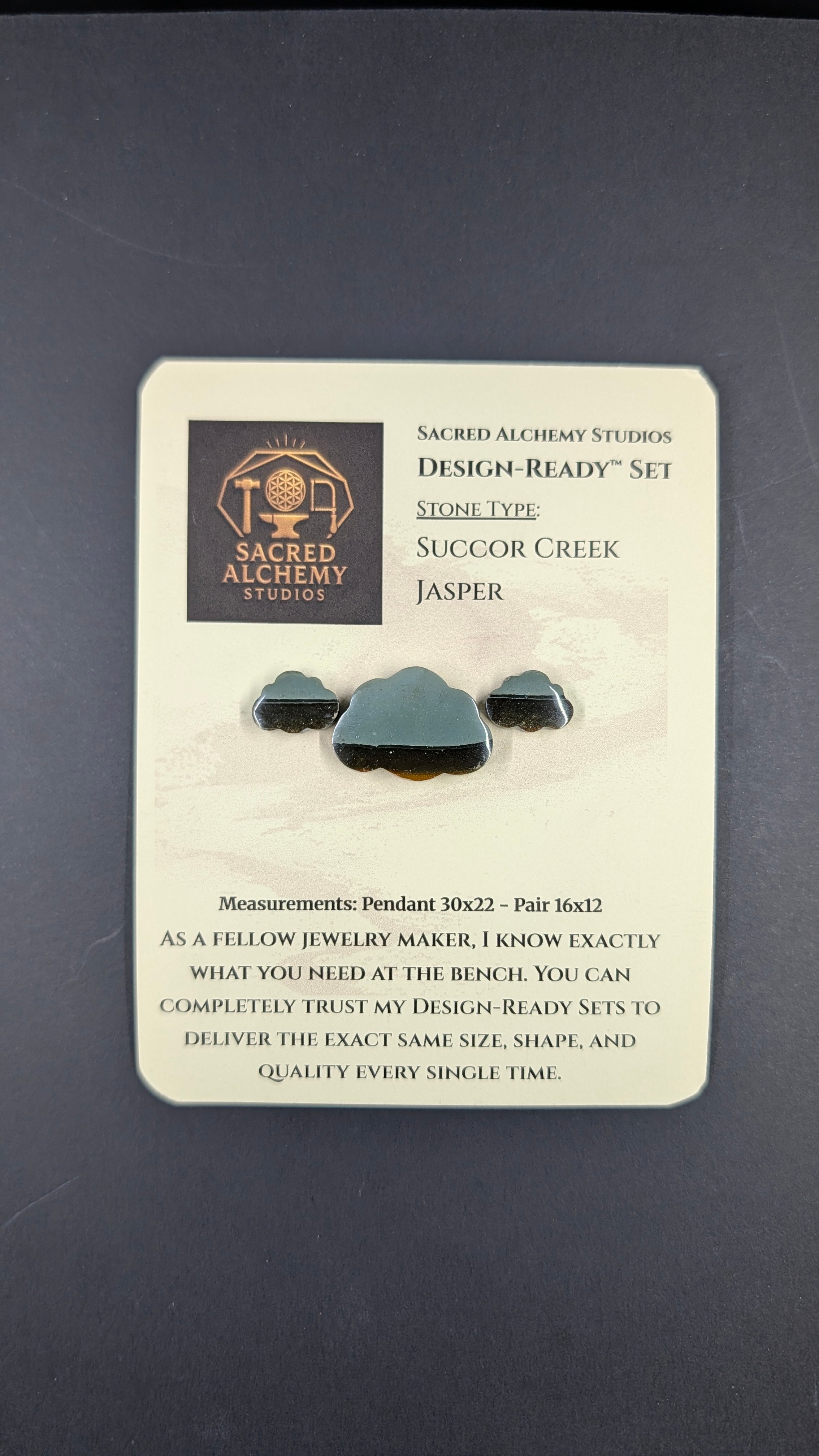 Cloud Shape - Succor Creek Jasper - Design-Ready™™ Set