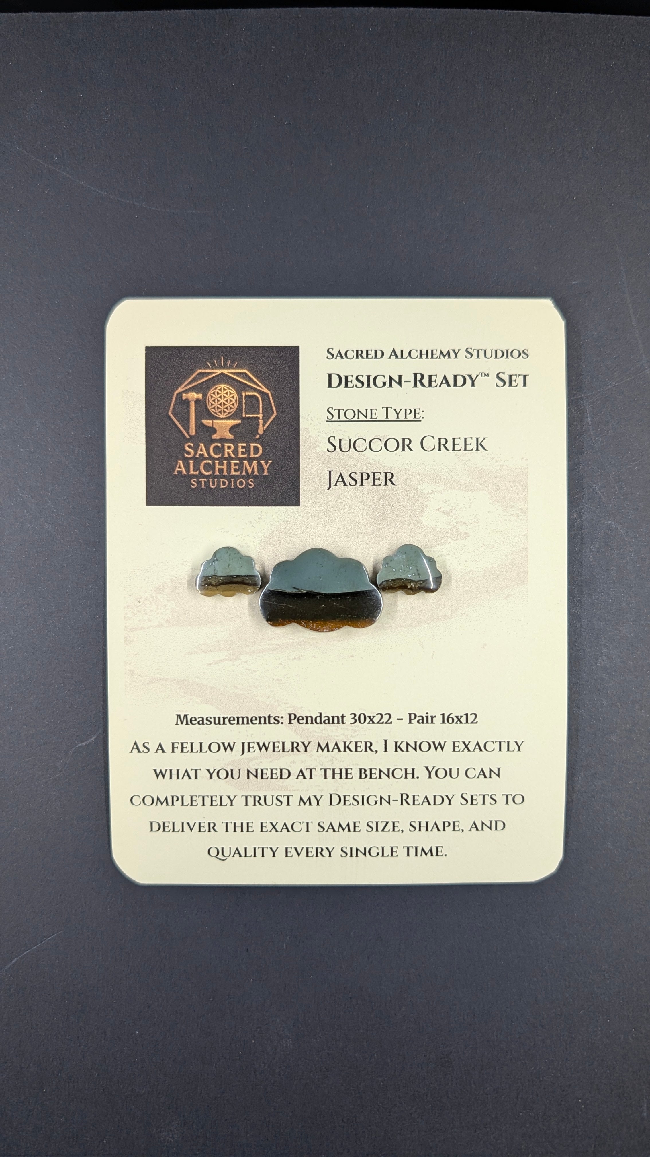Cloud Shape - Succor Creek Jasper - Design-Ready™™ Set