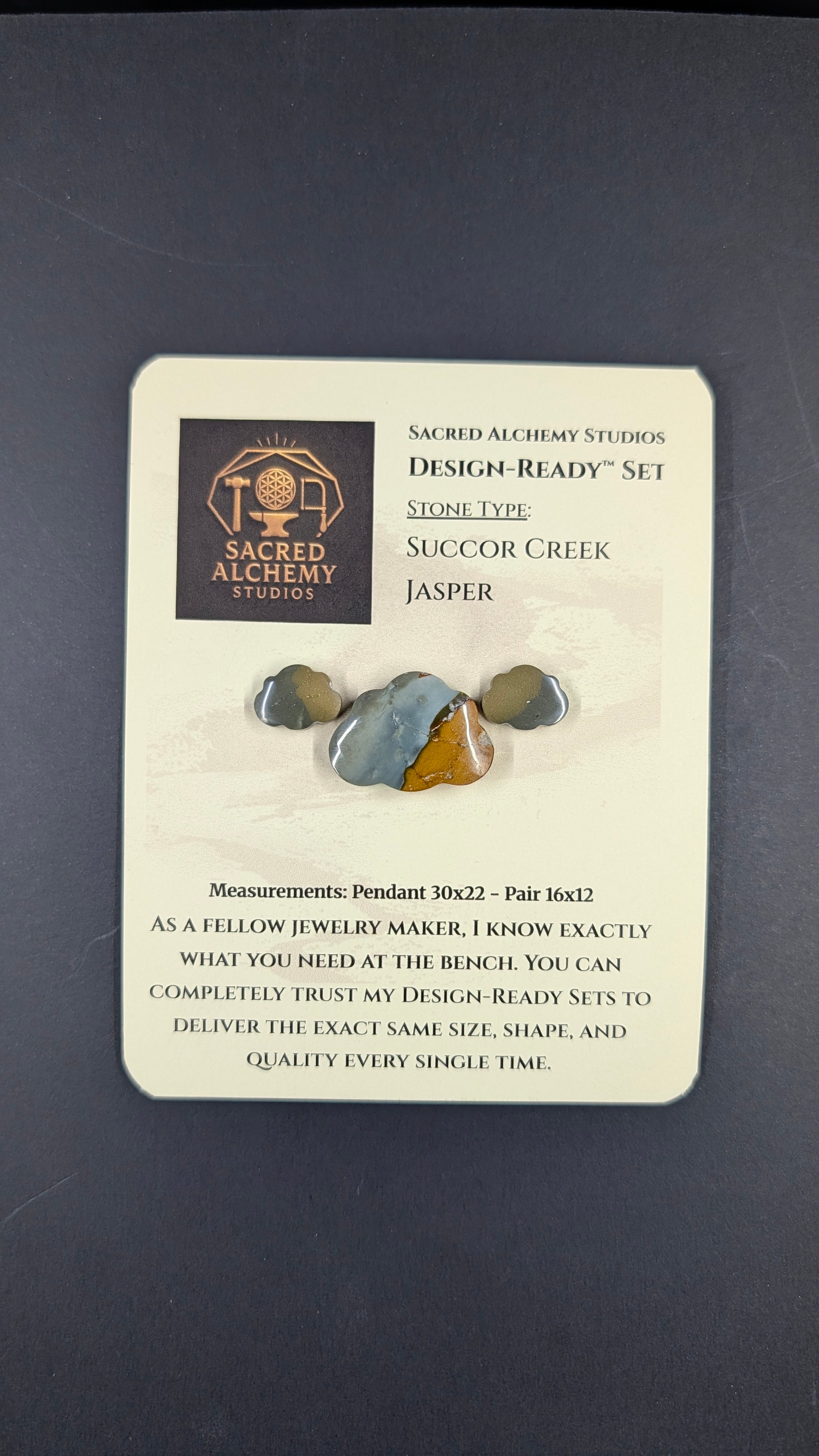Cloud Shape - Succor Creek Jasper - Design-Ready™™ Set