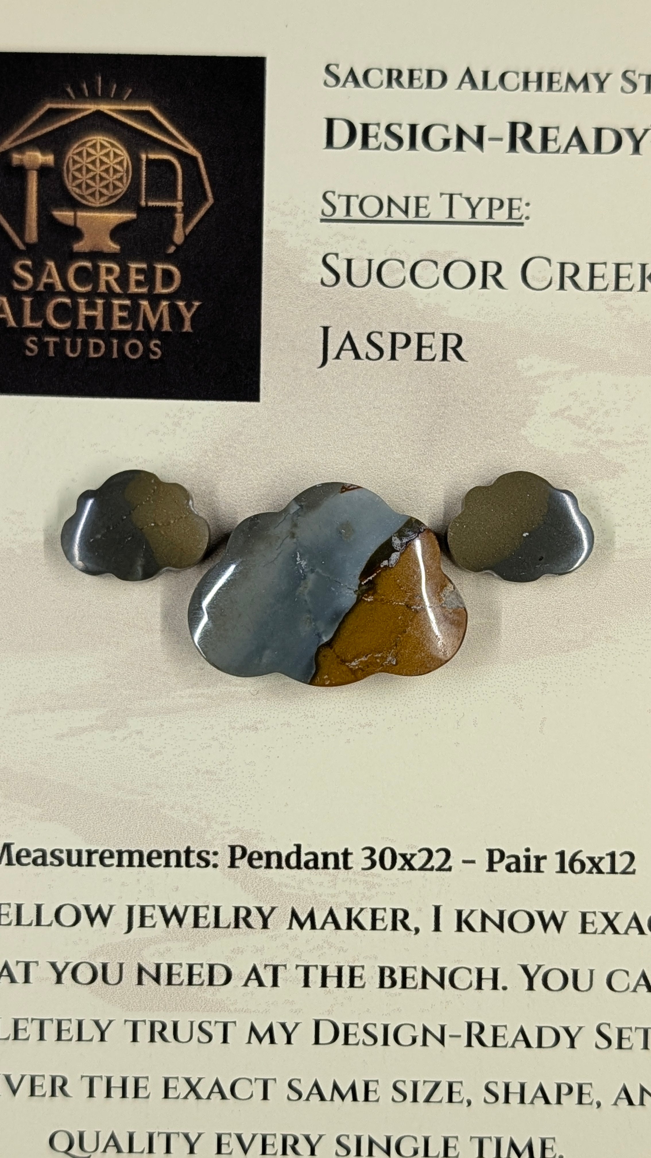 Cloud Shape - Succor Creek Jasper - Design-Ready™™ Set