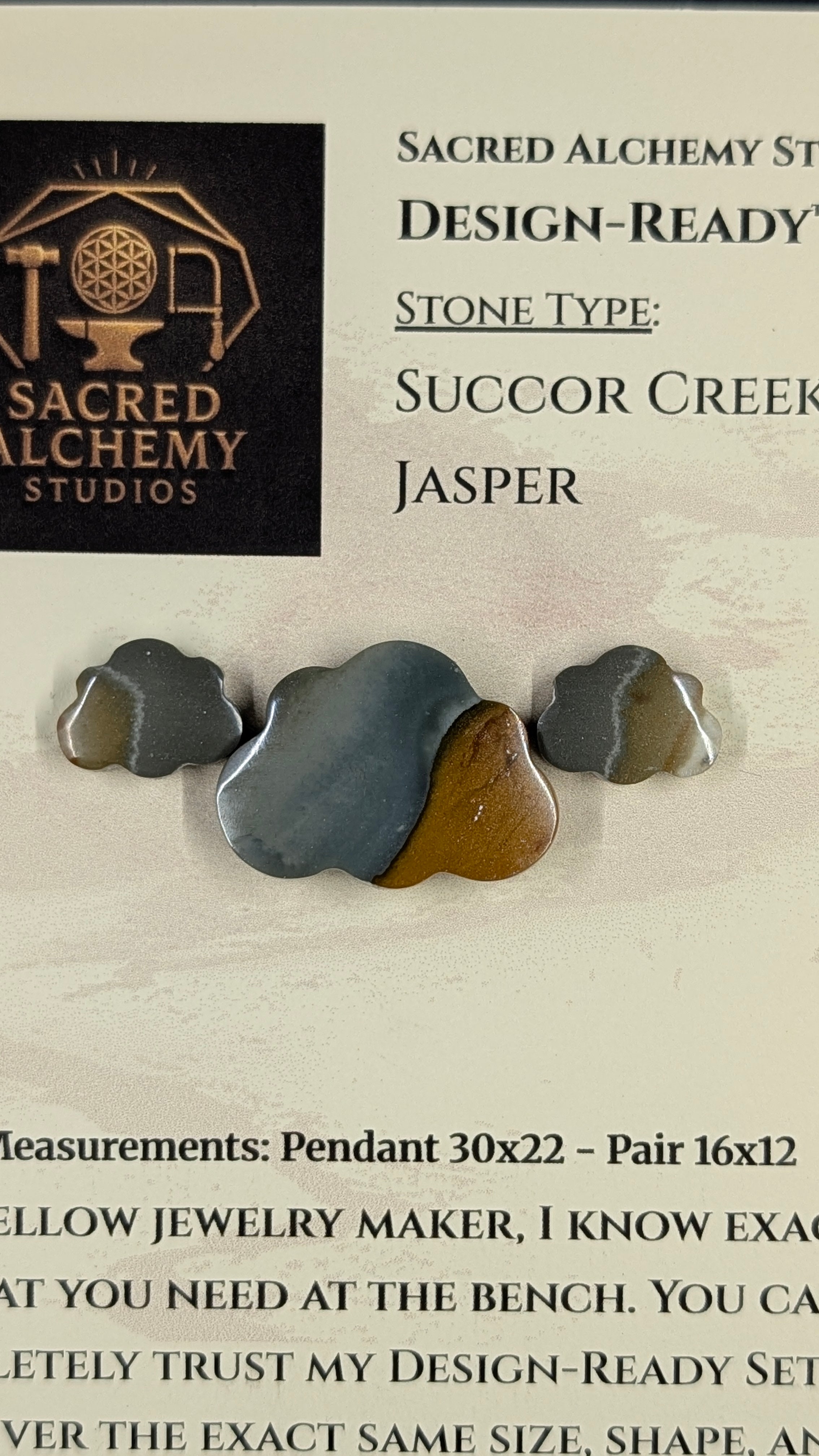 Cloud Shape - Succor Creek Jasper - Design-Ready™™ Set