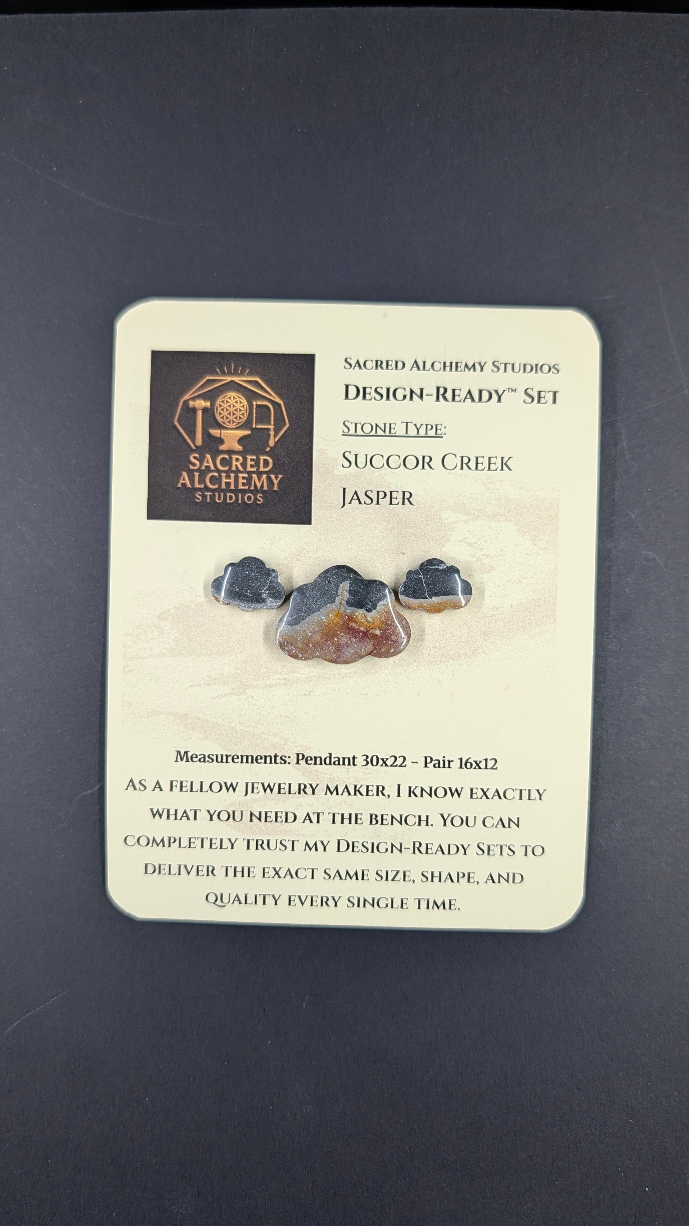 Cloud Shape - Succor Creek Jasper - Design-Ready™™ Set