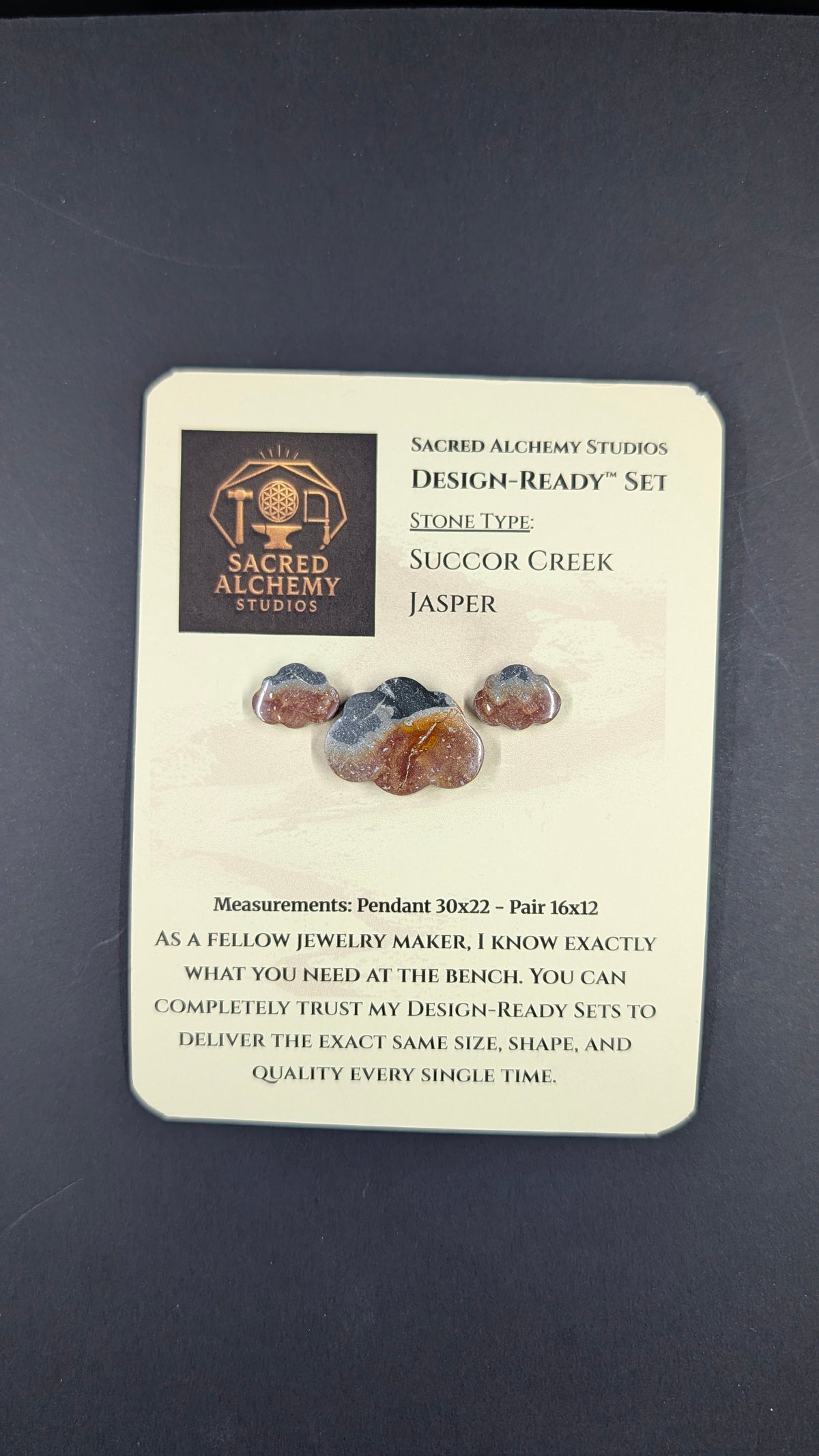 Cloud Shape - Succor Creek Jasper - Design-Ready™ Set