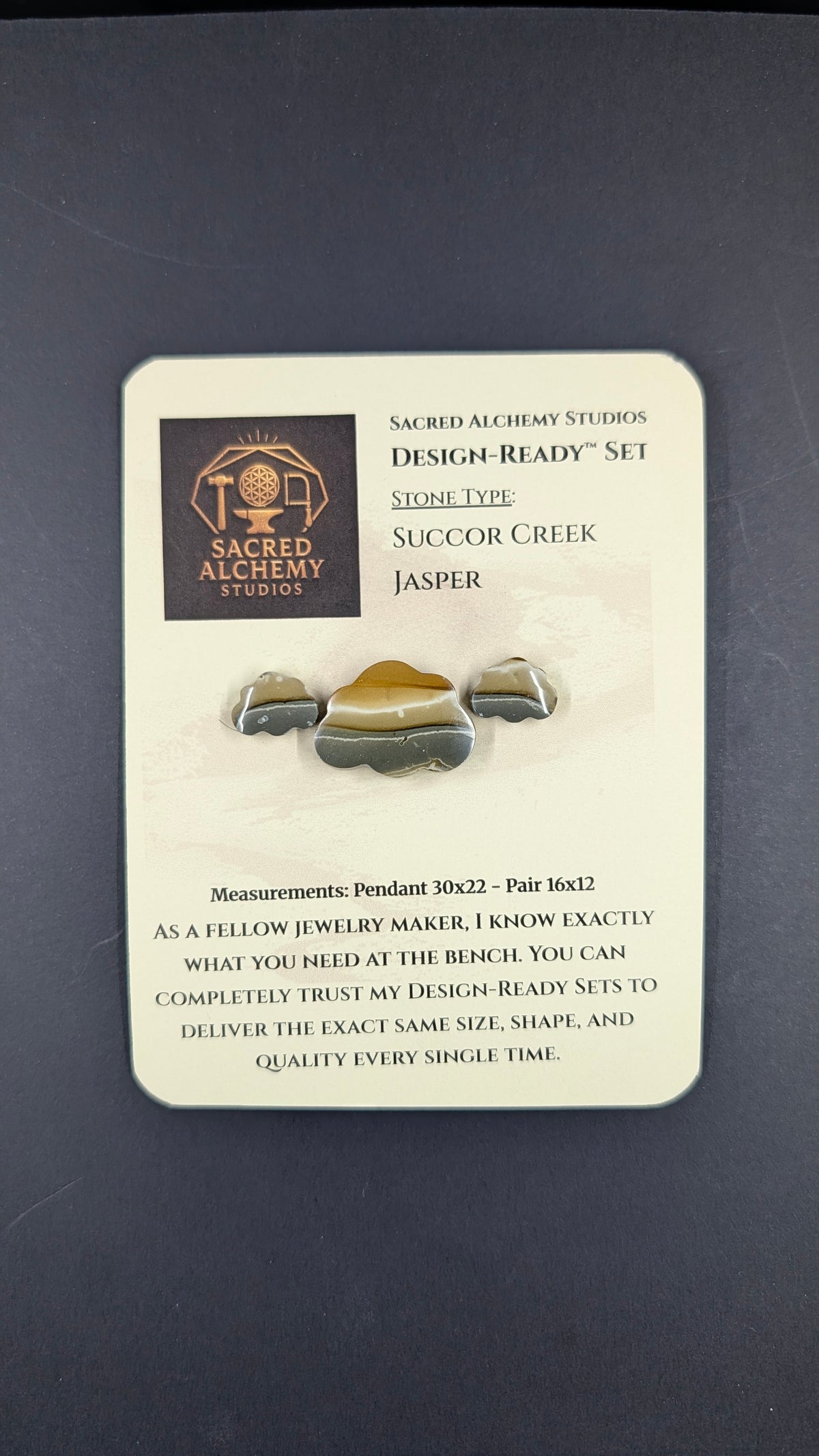 Cloud Shape - Succor Creek Jasper - Design-Ready™ Set