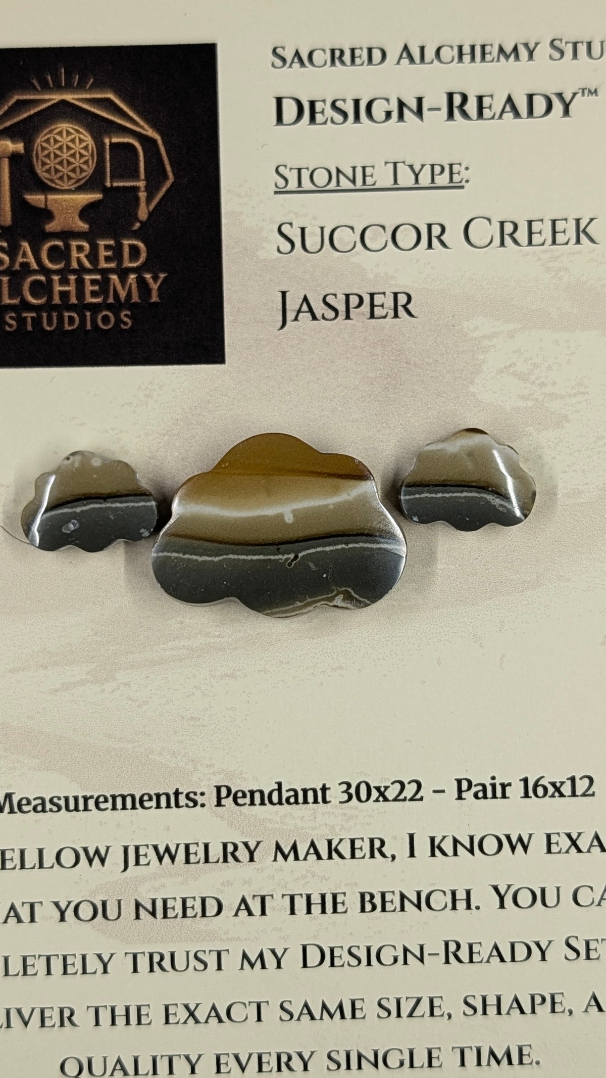 Cloud Shape - Succor Creek Jasper - Design-Ready™ Set