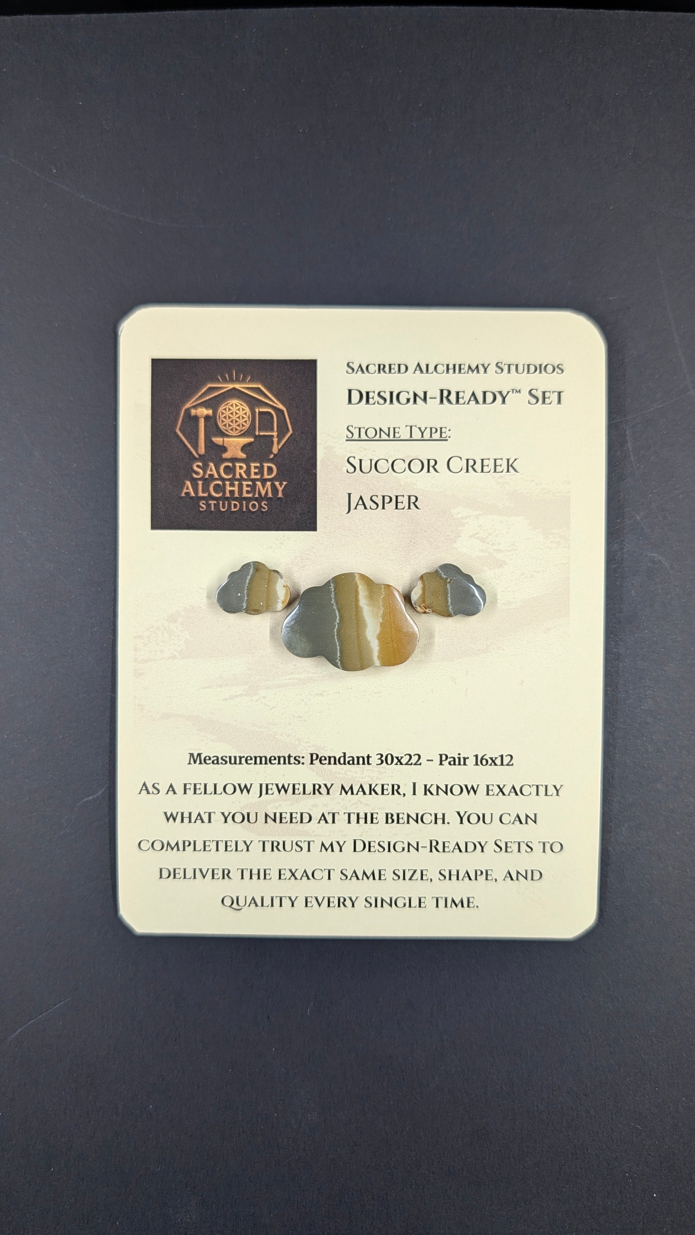 Cloud Shape - Succor Creek Jasper - Design-Ready™™ Set