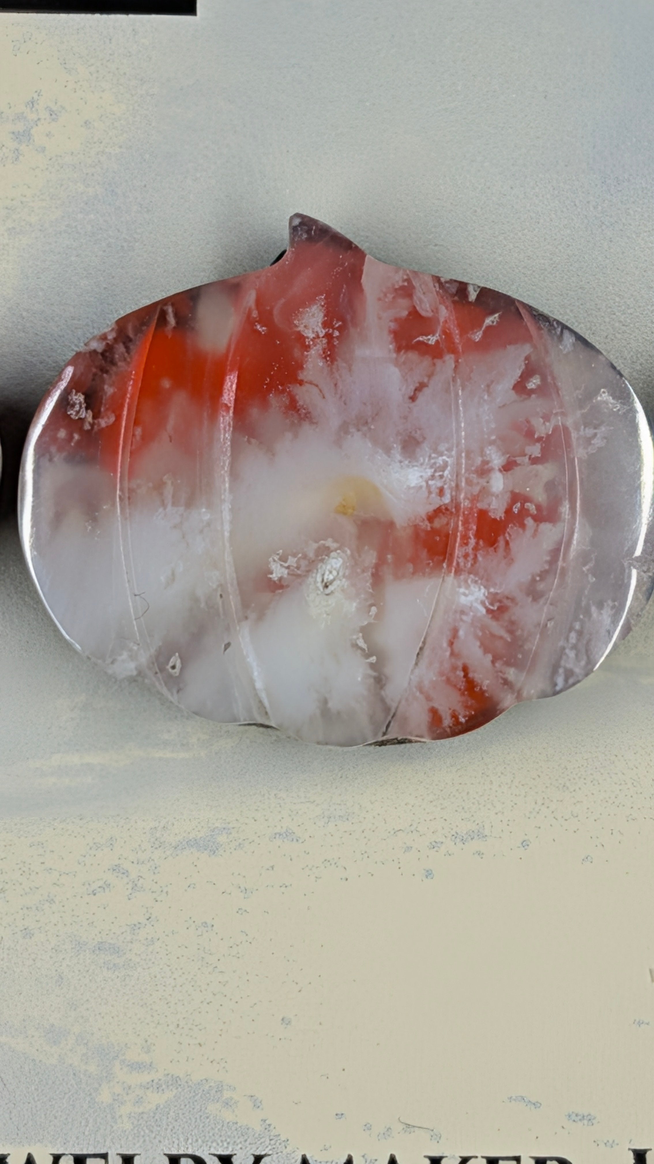 Spooky Season Pumpkin - Orange Plume Agate - Design-Ready™ Set