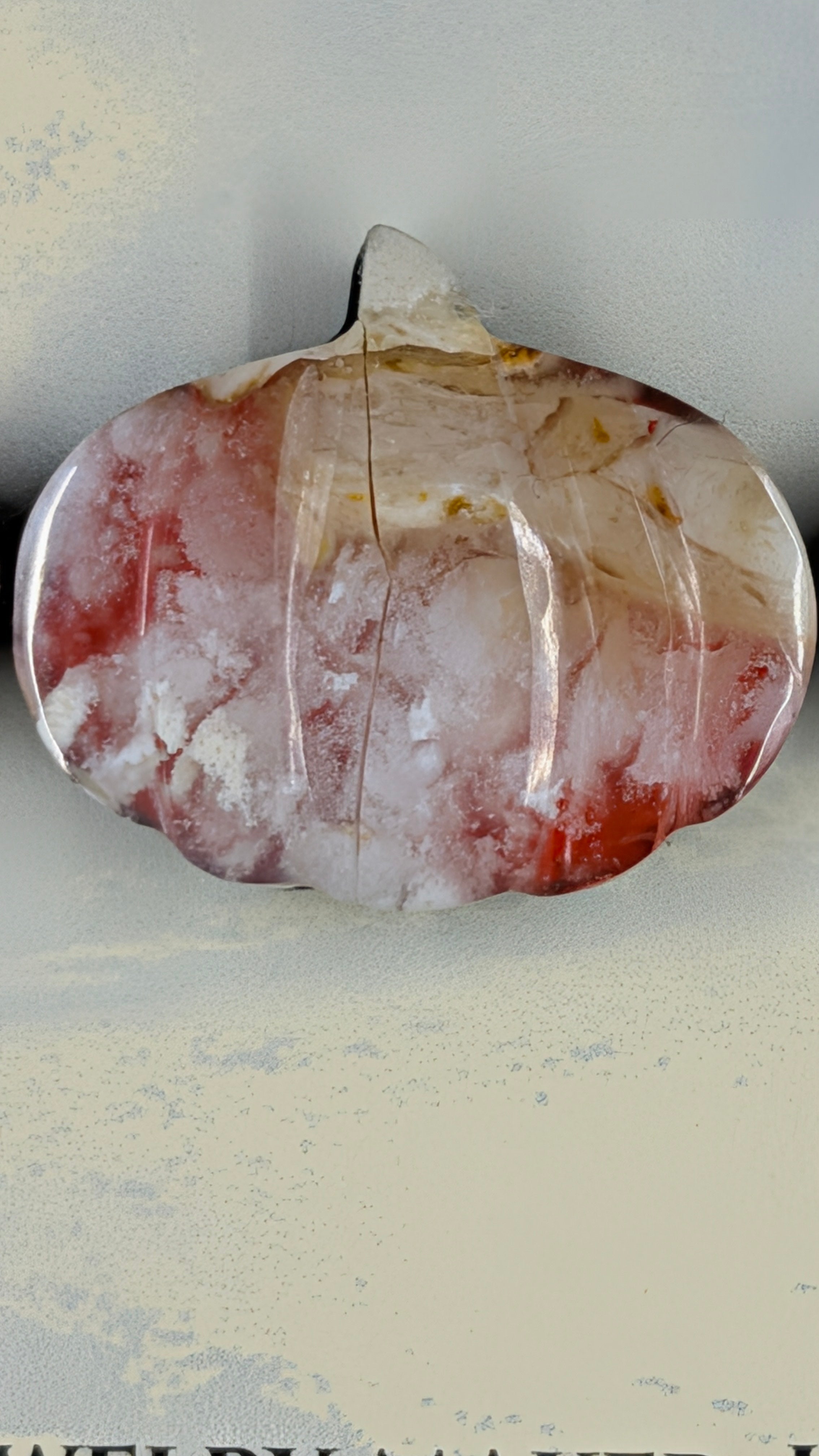Spooky Season Pumpkin - Orange Plume Agate - Design-Ready™ Set