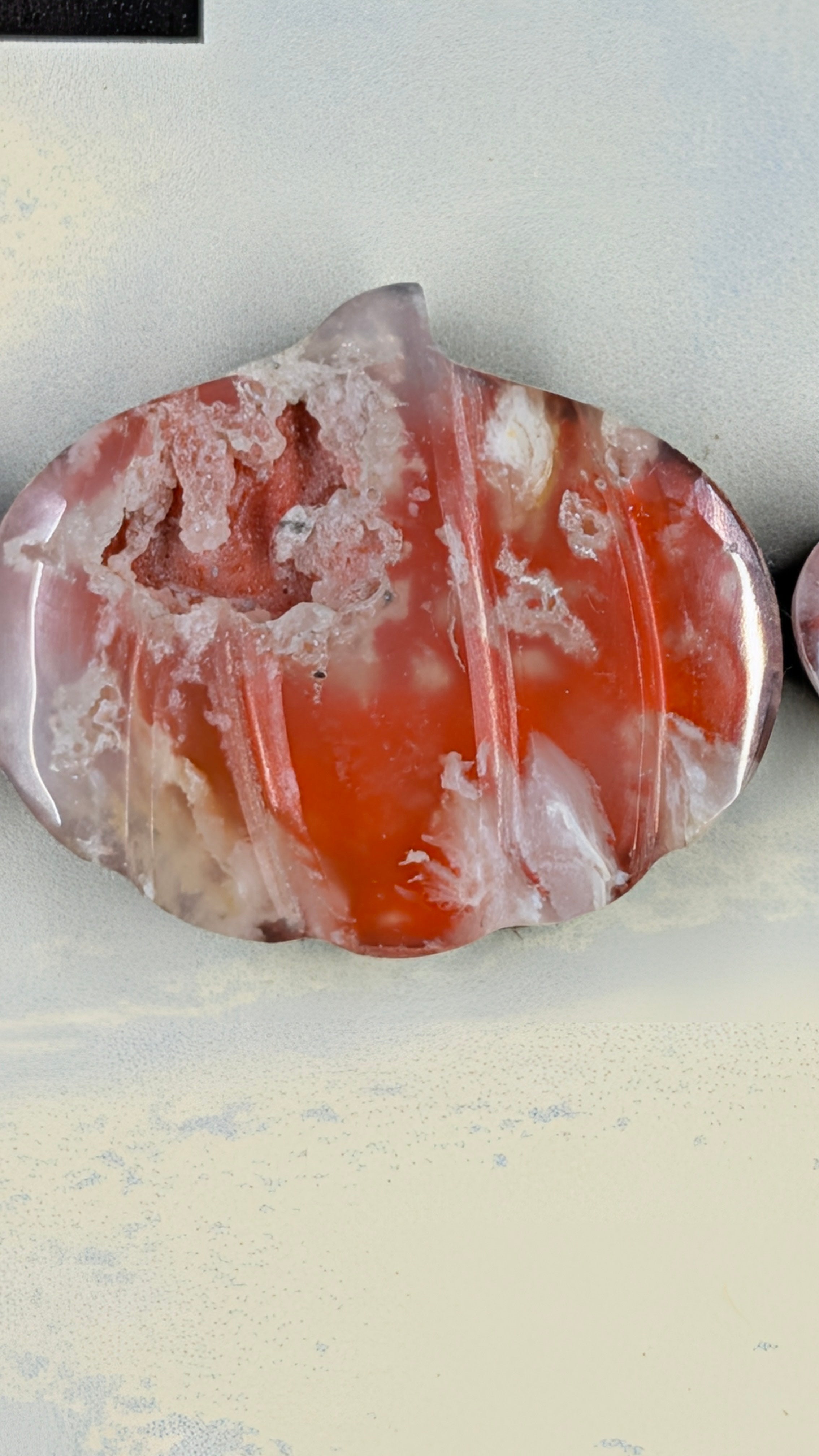 Spooky Season Pumpkin - Orange Plume Agate - Design-Ready™ Set