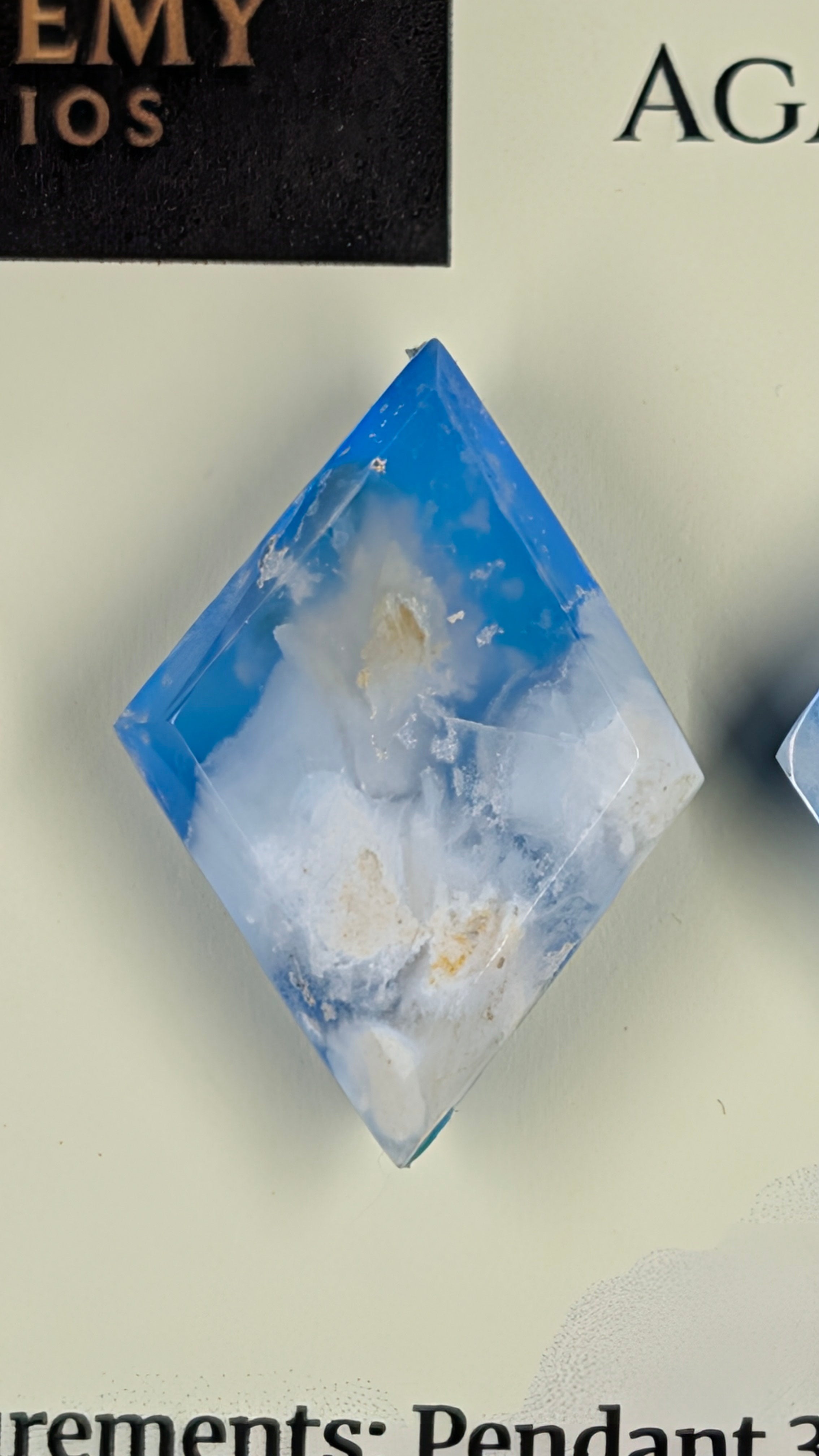 Rhombus Shape - Blue Plume Doublet - Design-Ready™ Set