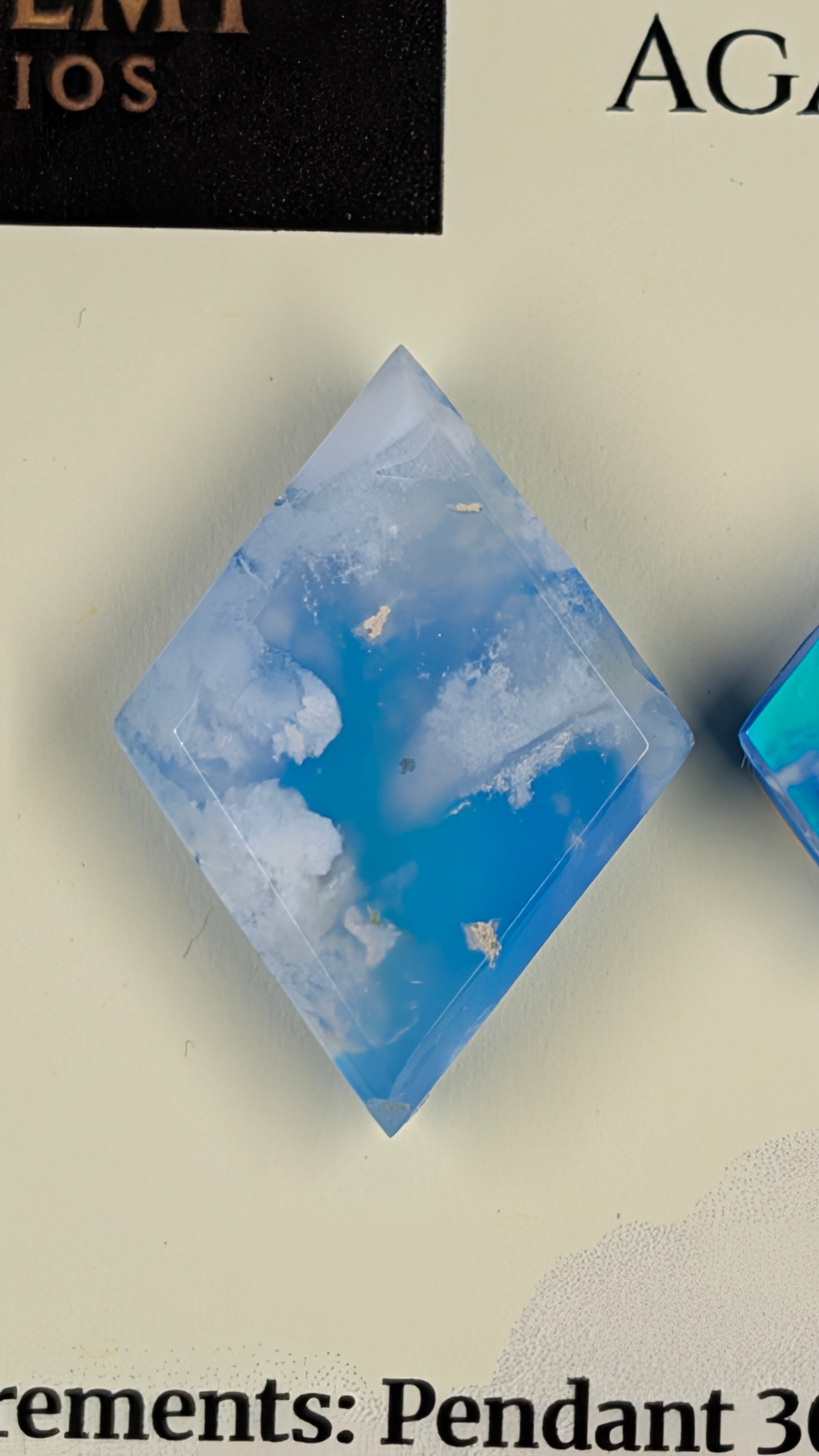 Rhombus Shape - Blue Plume Doublet - Design-Ready™ Set