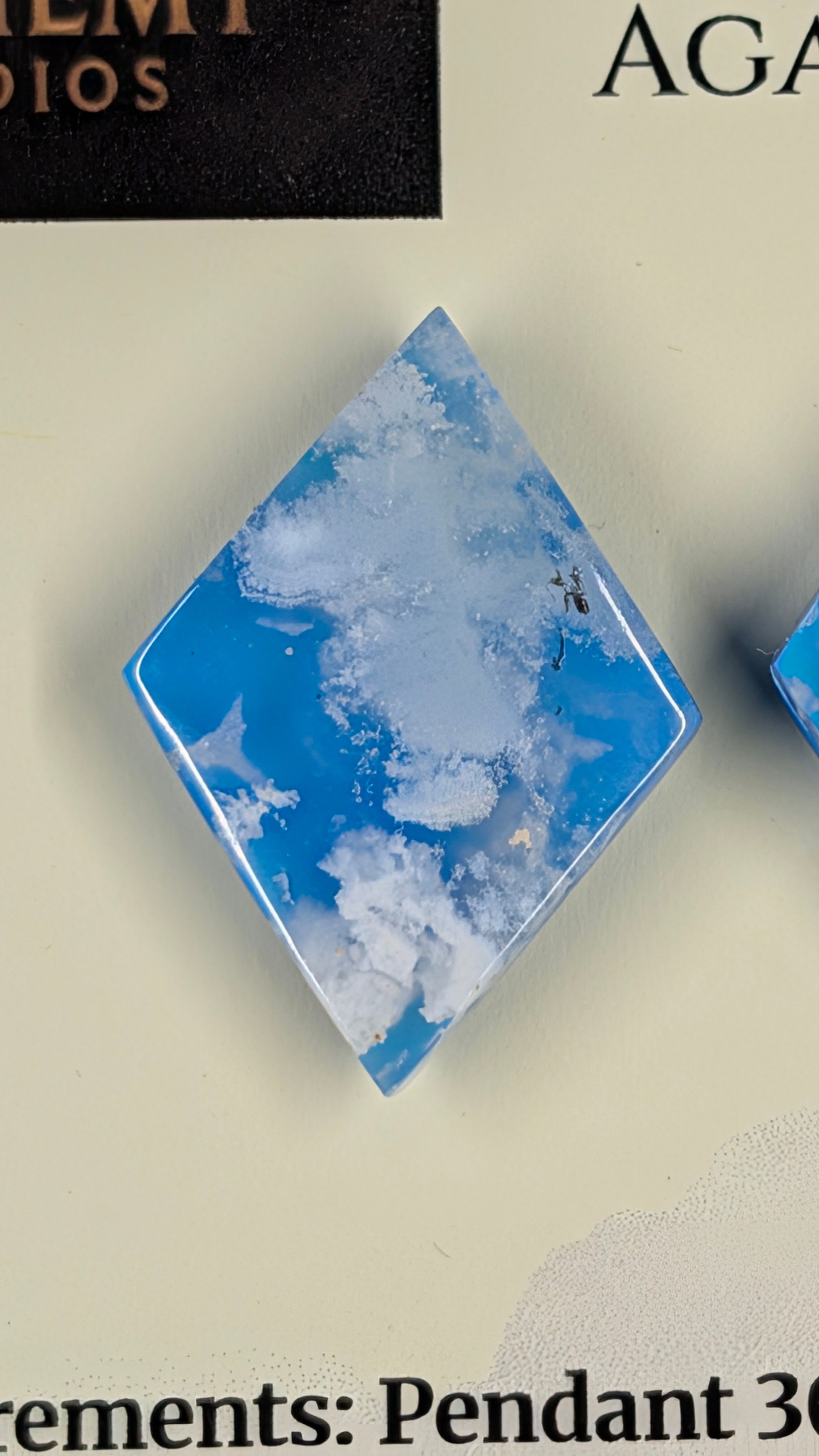Rhombus Shape - Blue Plume Doublet - Design-Ready™ Set