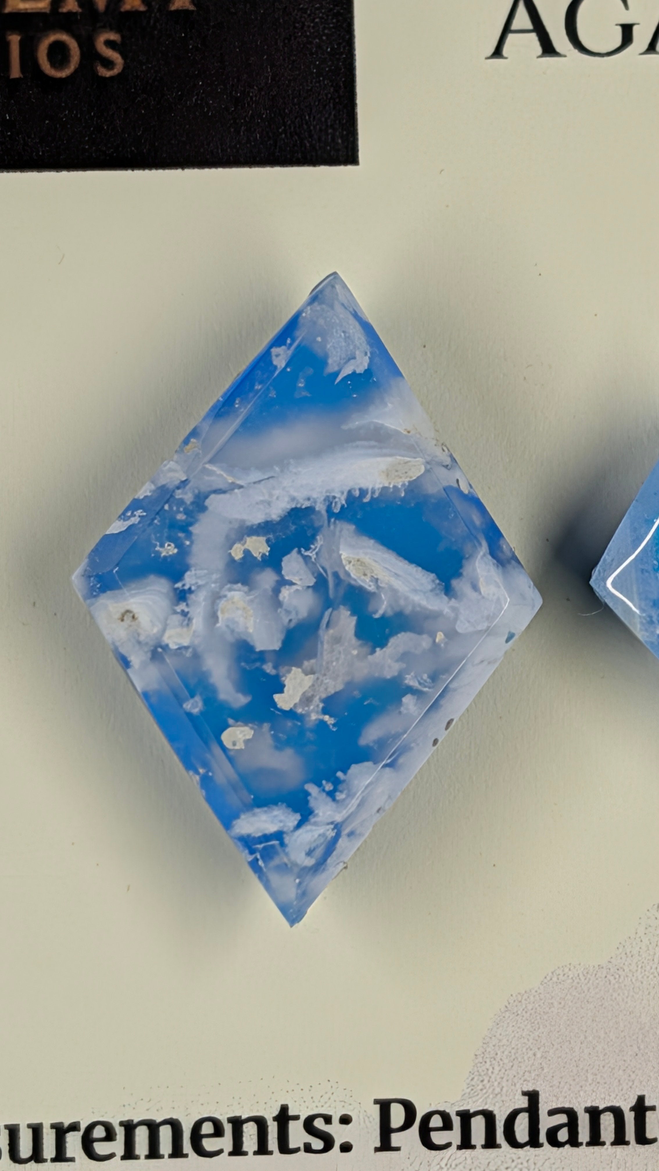 Rhombus Shape - Blue Plume Doublet - Design-Ready™ Set