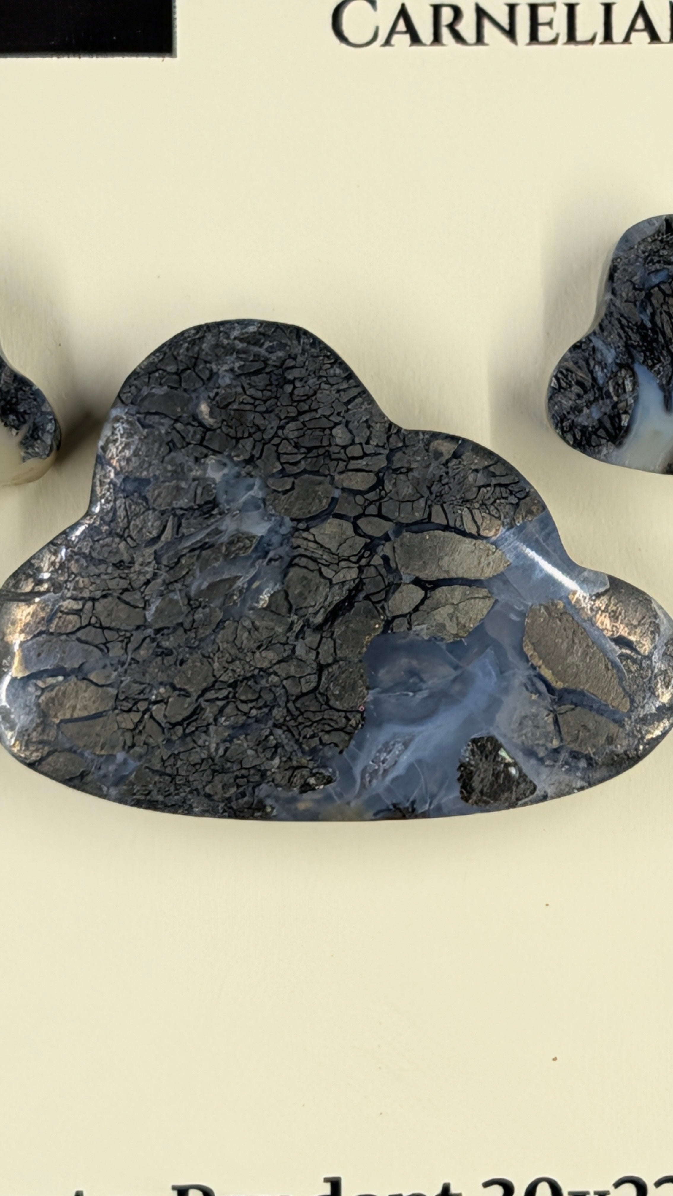 Cloud Shape - Marcasite in Agate - Sacred Alchemy Select - Design-Ready™ Set