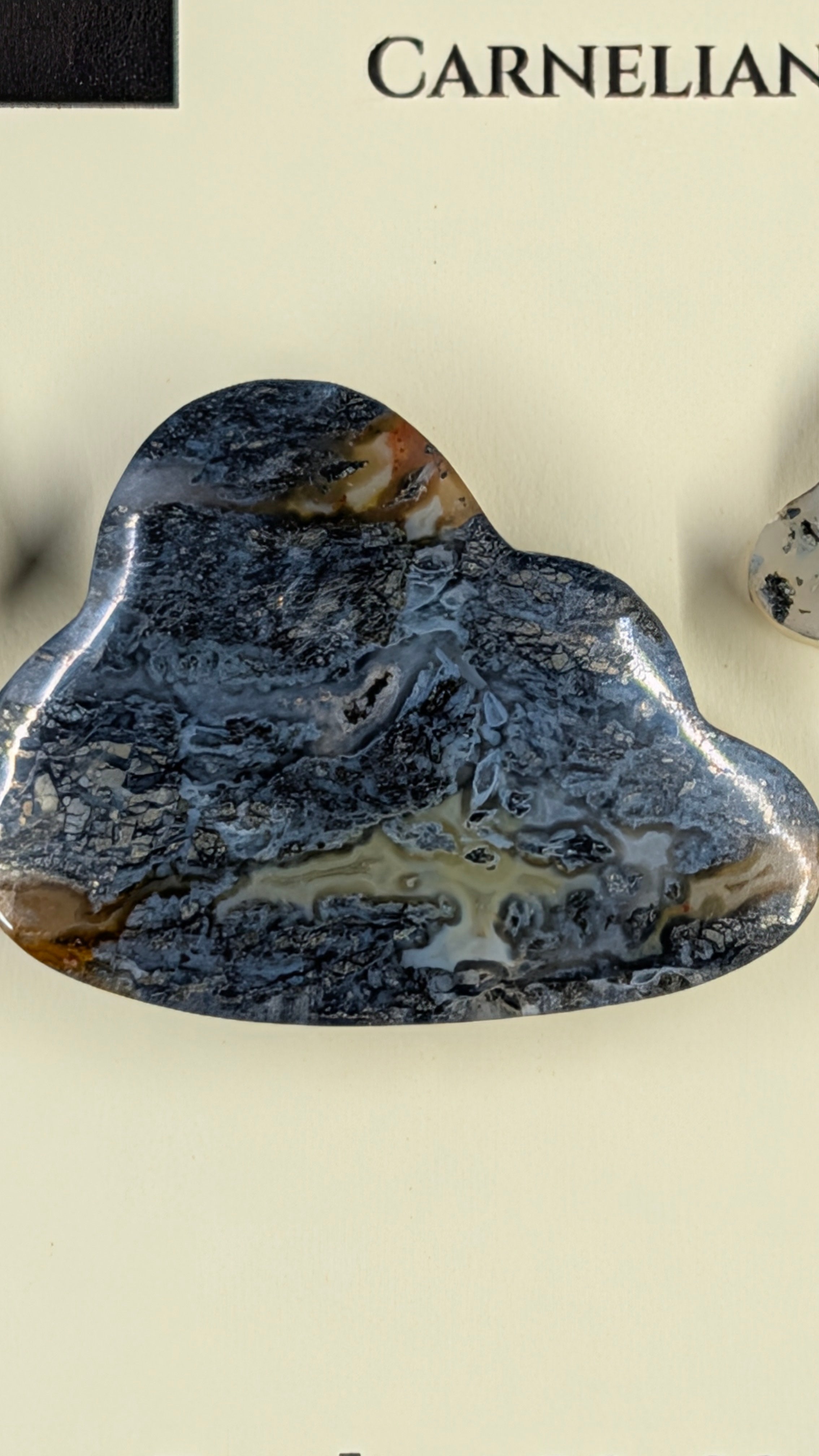 Cloud Shape - Marcasite in Agate - Sacred Alchemy Select - Design-Ready™ Set