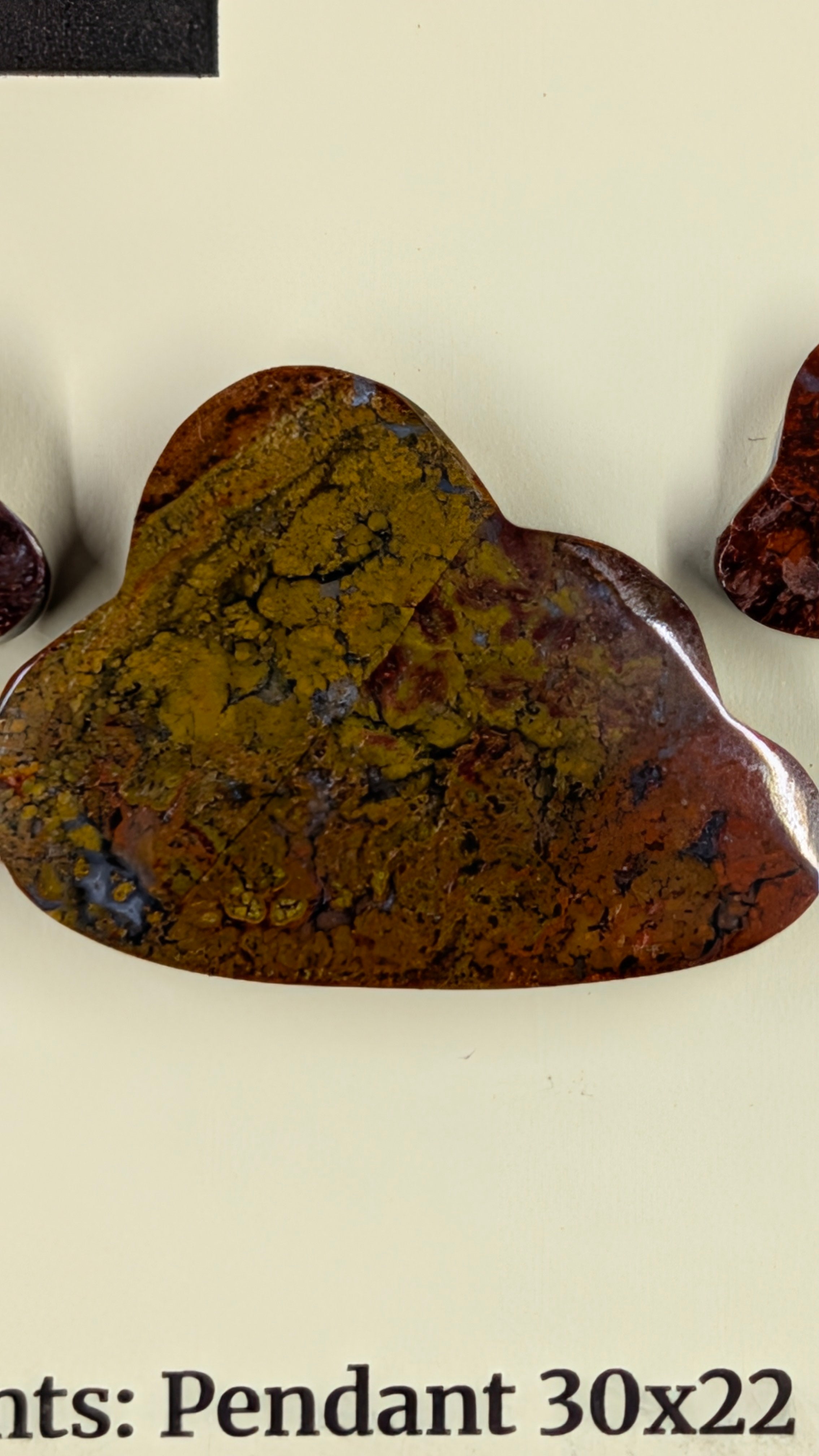 Cloud Shape - Red Moss Agate - Design-Ready™ Sets