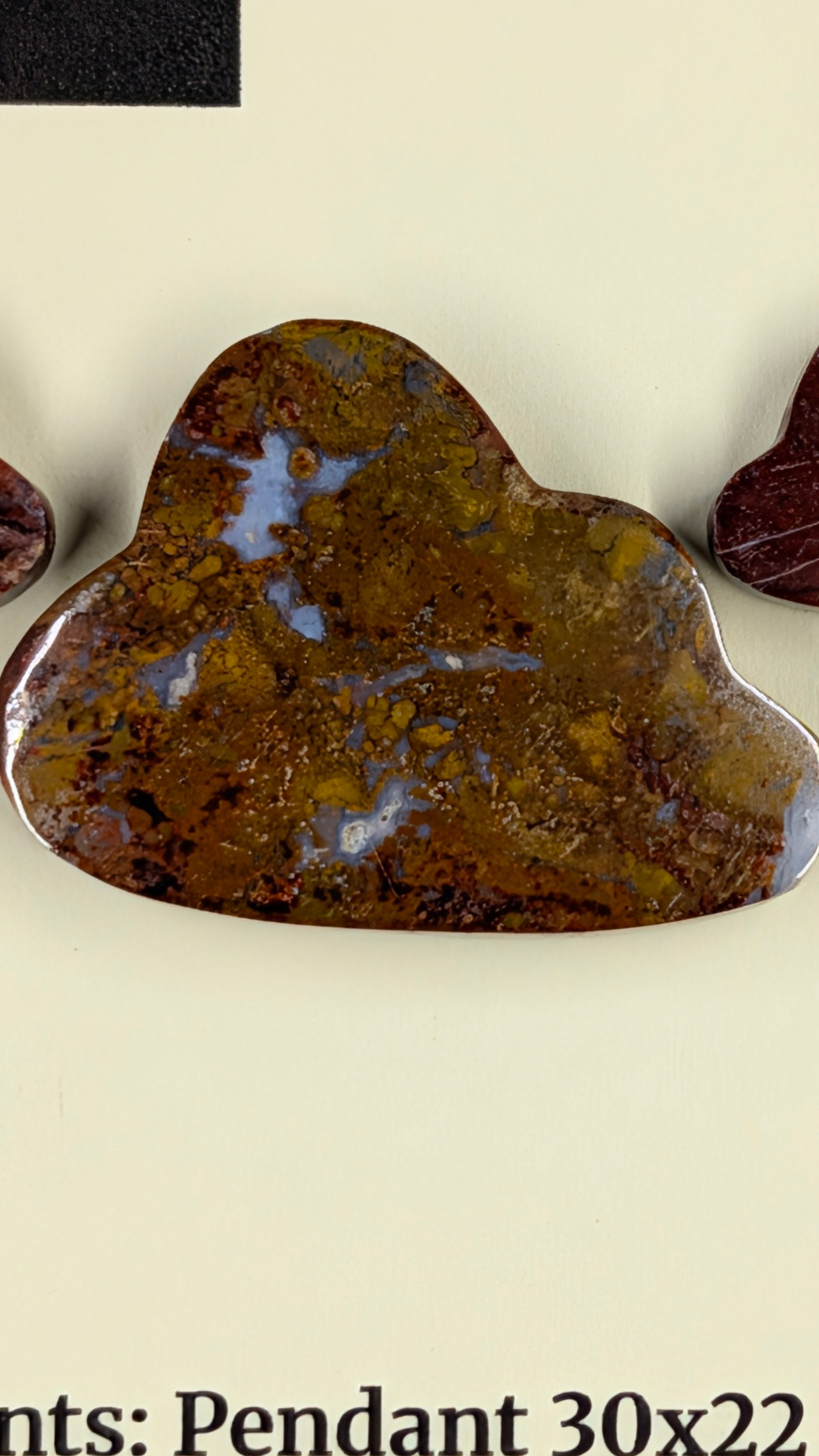 Cloud Shape - Red Moss Agate - Design-Ready™ Sets