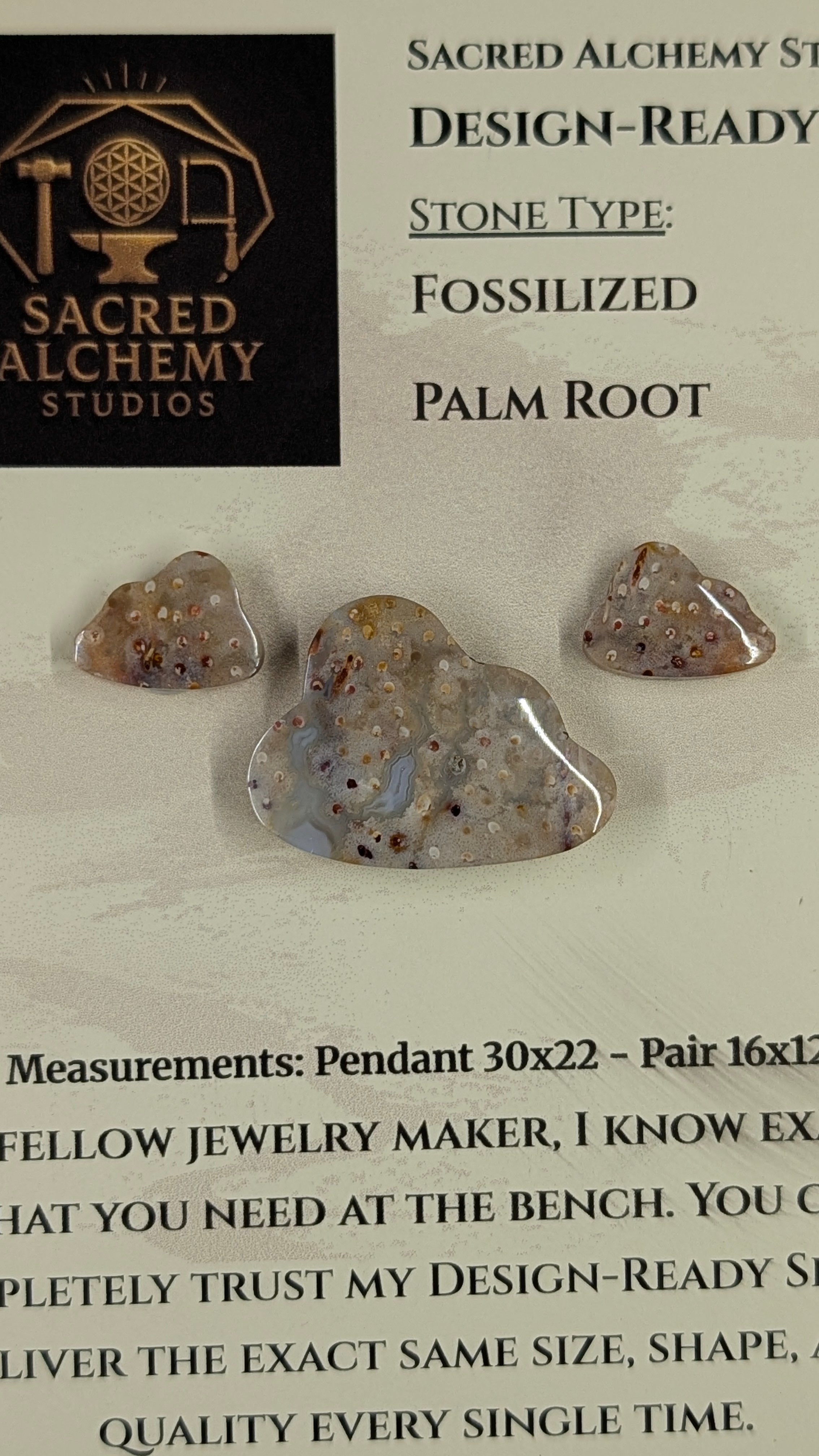 Cloud Shape - Red Moss Agate - Design-Ready™ Sets