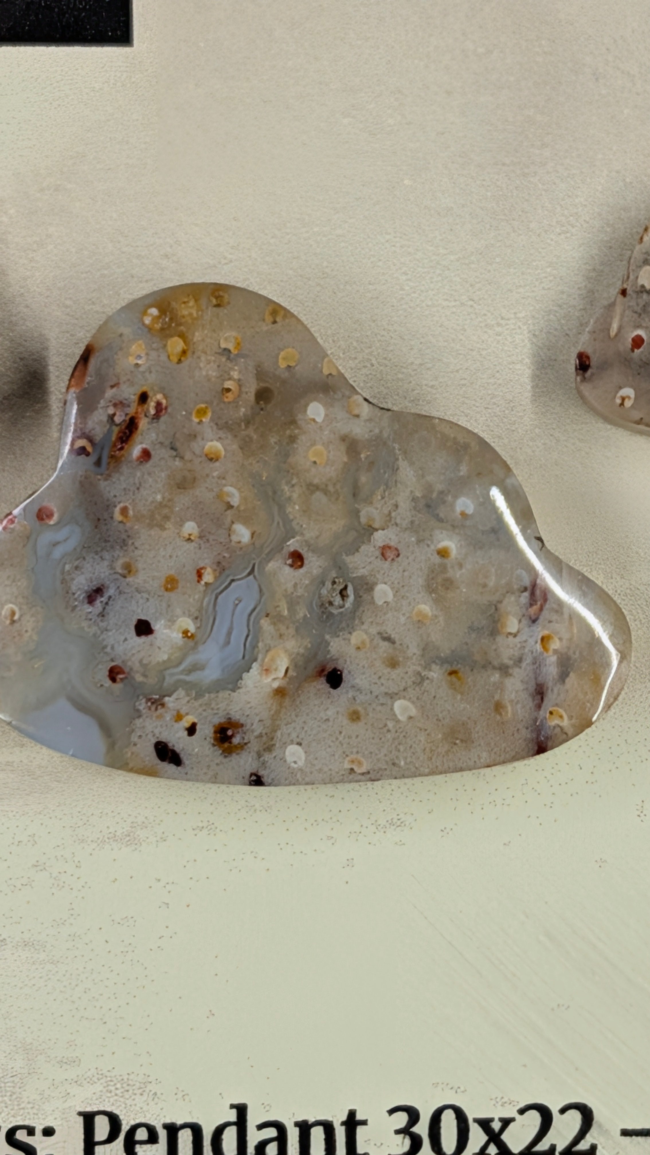Cloud Shape - Red Moss Agate - Design-Ready™ Sets