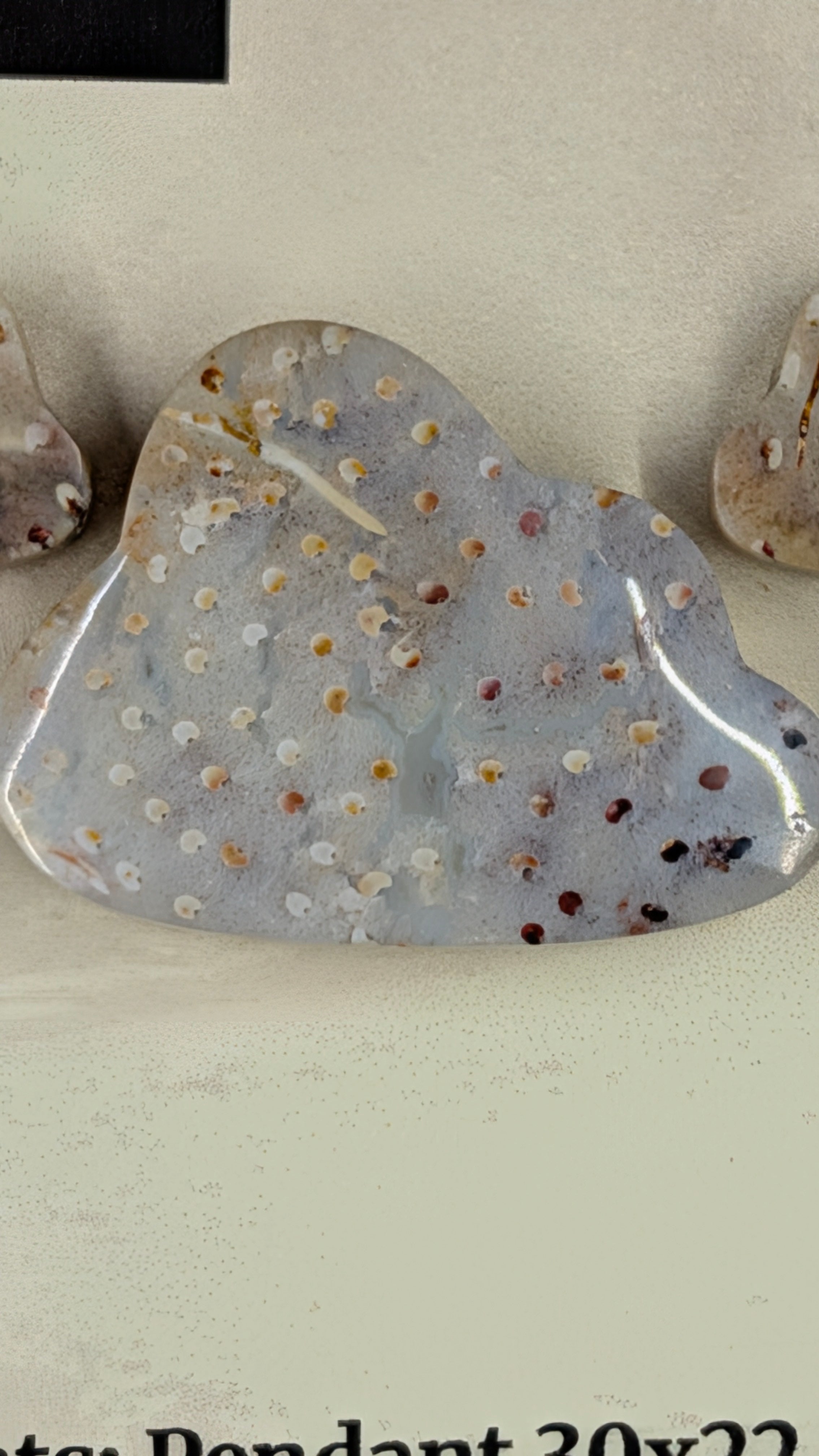 Cloud Shape - Red Moss Agate - Design-Ready™ Sets