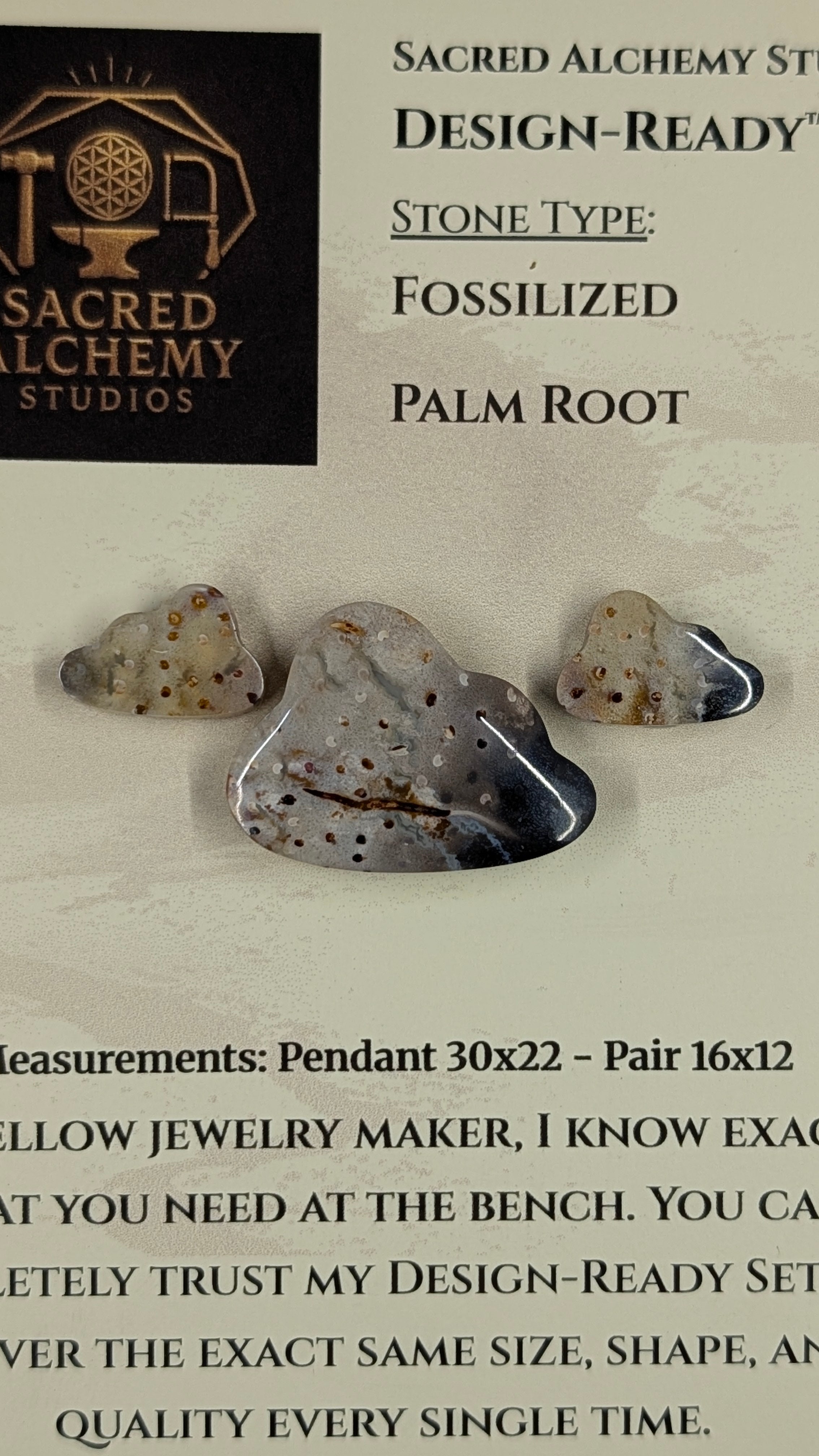 Cloud Shape - Red Moss Agate - Design-Ready™ Sets