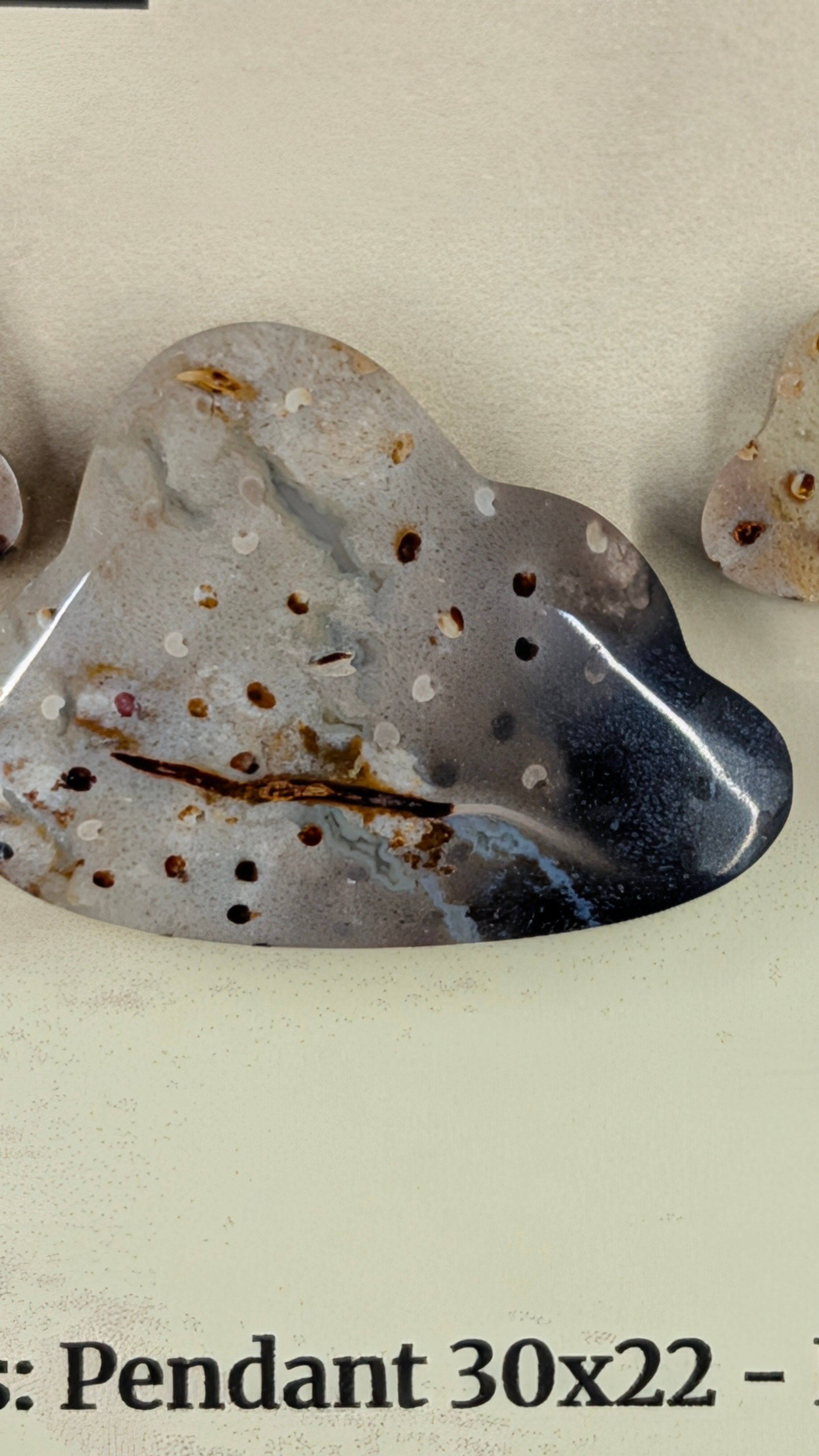Cloud Shape - Red Moss Agate - Design-Ready™ Sets