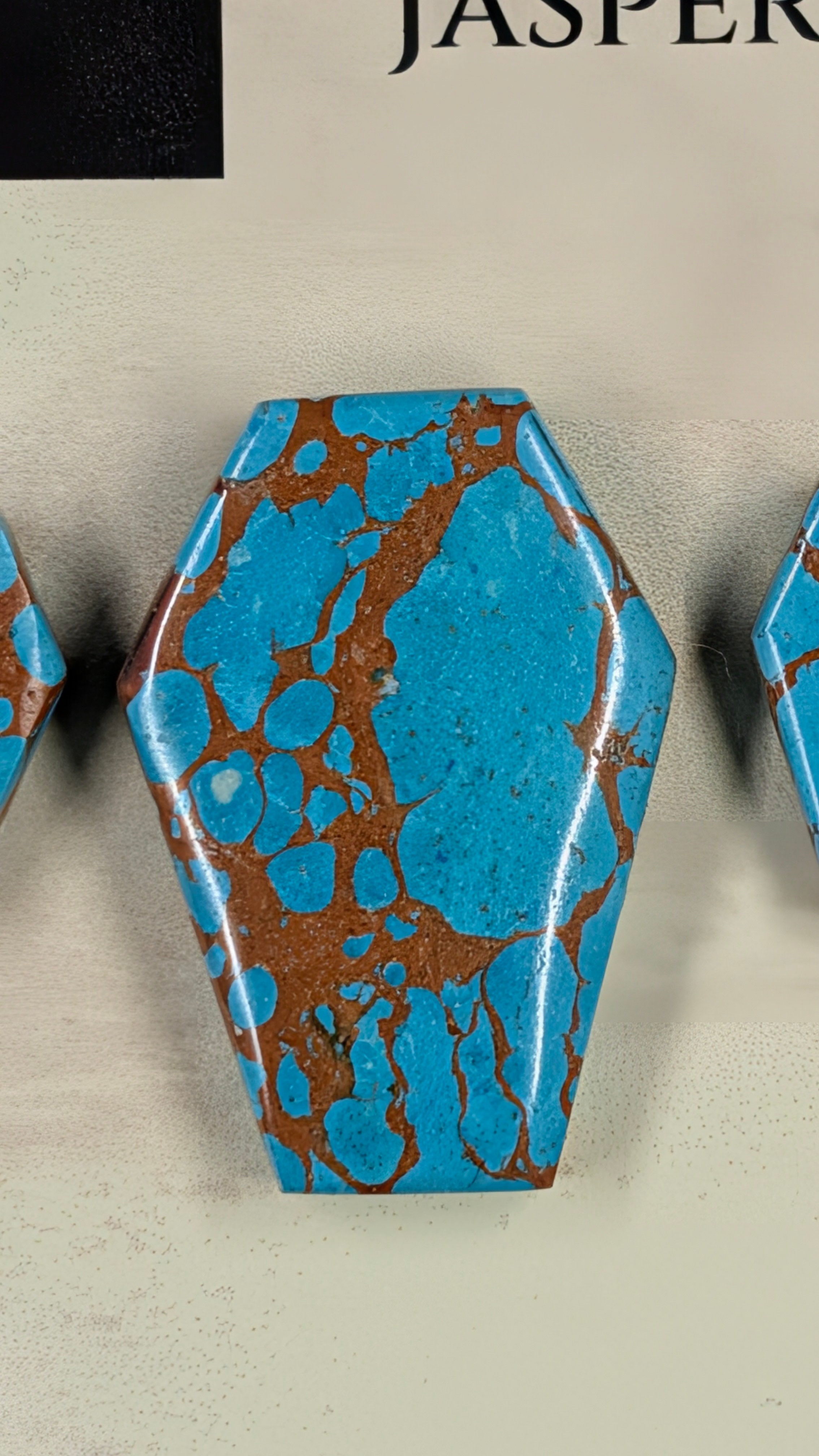 Coffin Shape - Sea Sediment Jasper - Design-Ready™ Set