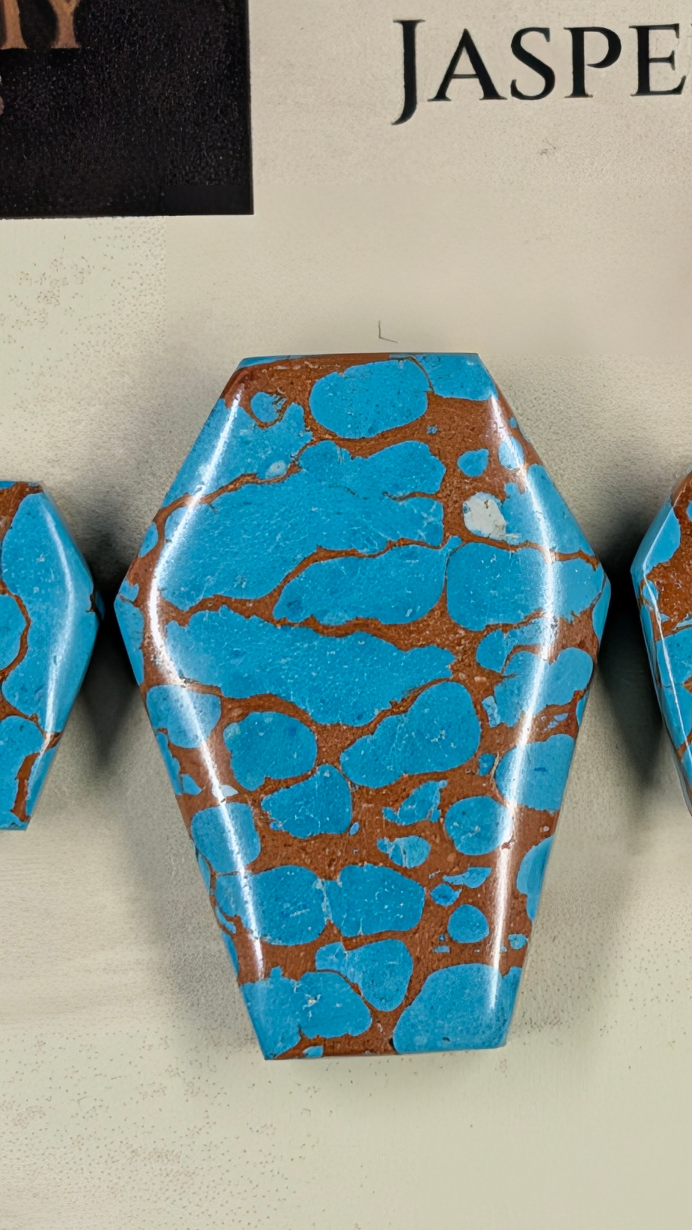 Coffin Shape - Sea Sediment Jasper - Design-Ready™ Set