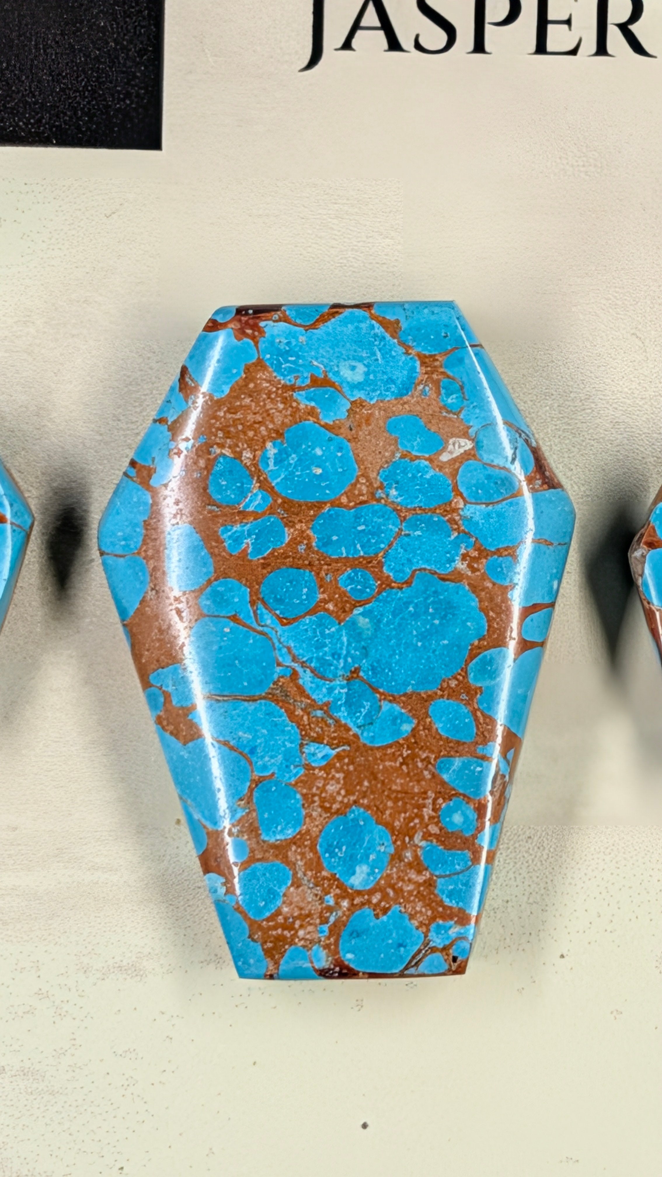 Coffin Shape - Sea Sediment Jasper - Design-Ready™ Set