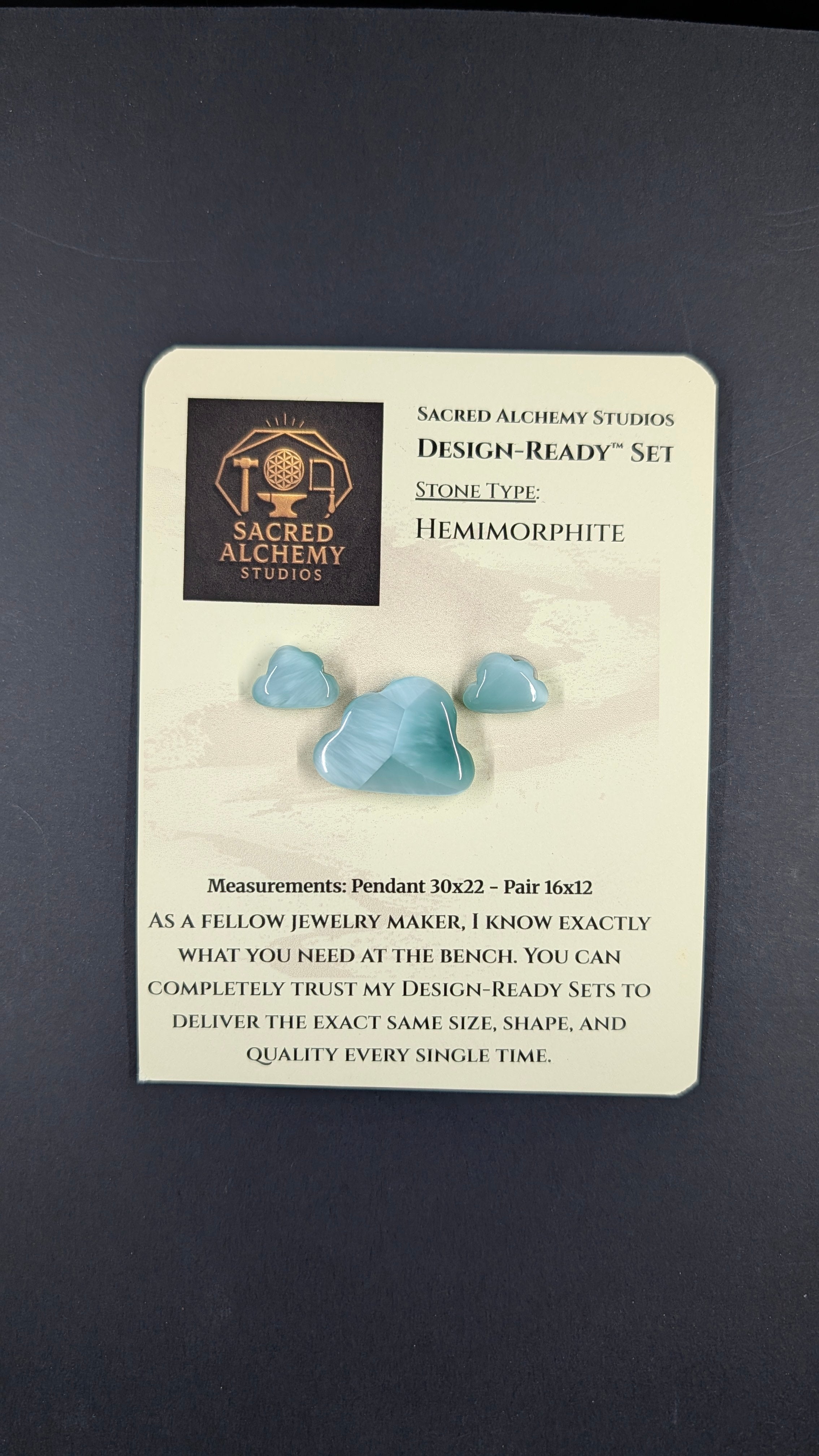 Cloud Shape - Hemimorphite - Design-Ready™ Set