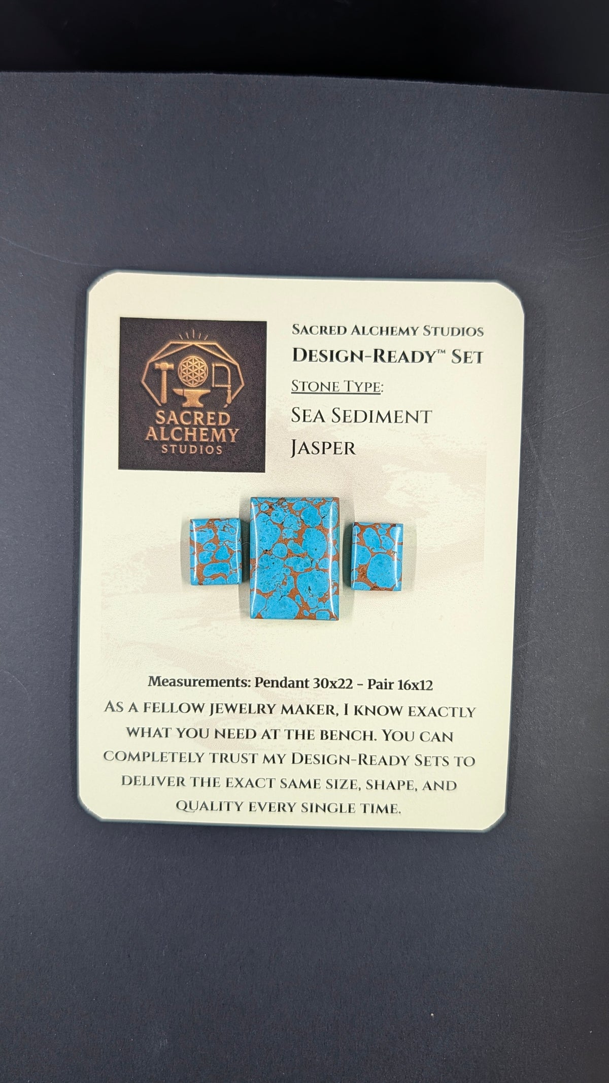 Rectangle Shape - Sea Sediment Jasper - Design-Ready™