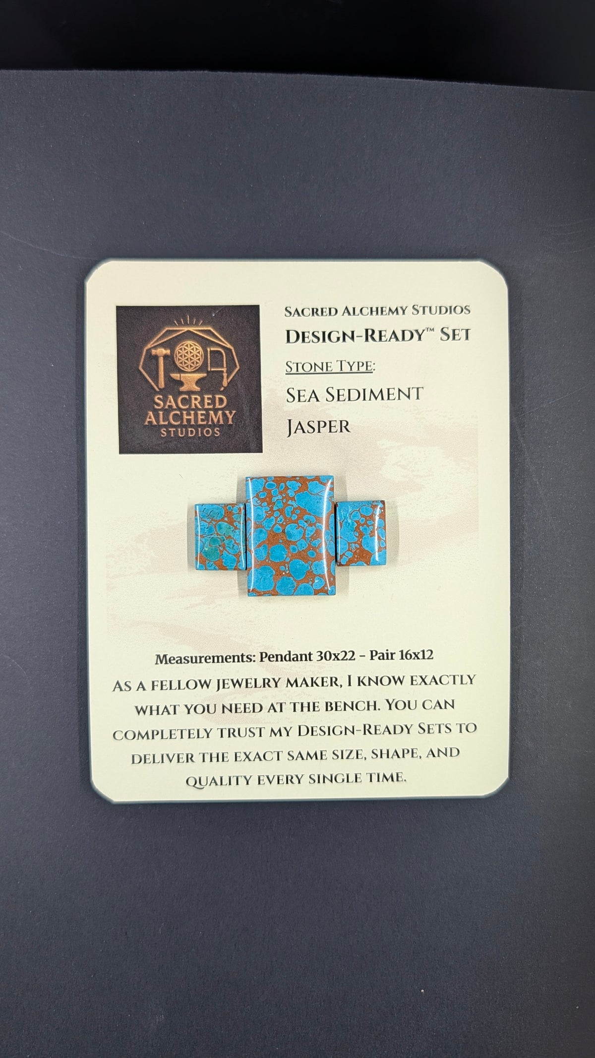 Rectangle Shape - Sea Sediment Jasper - Design-Ready™