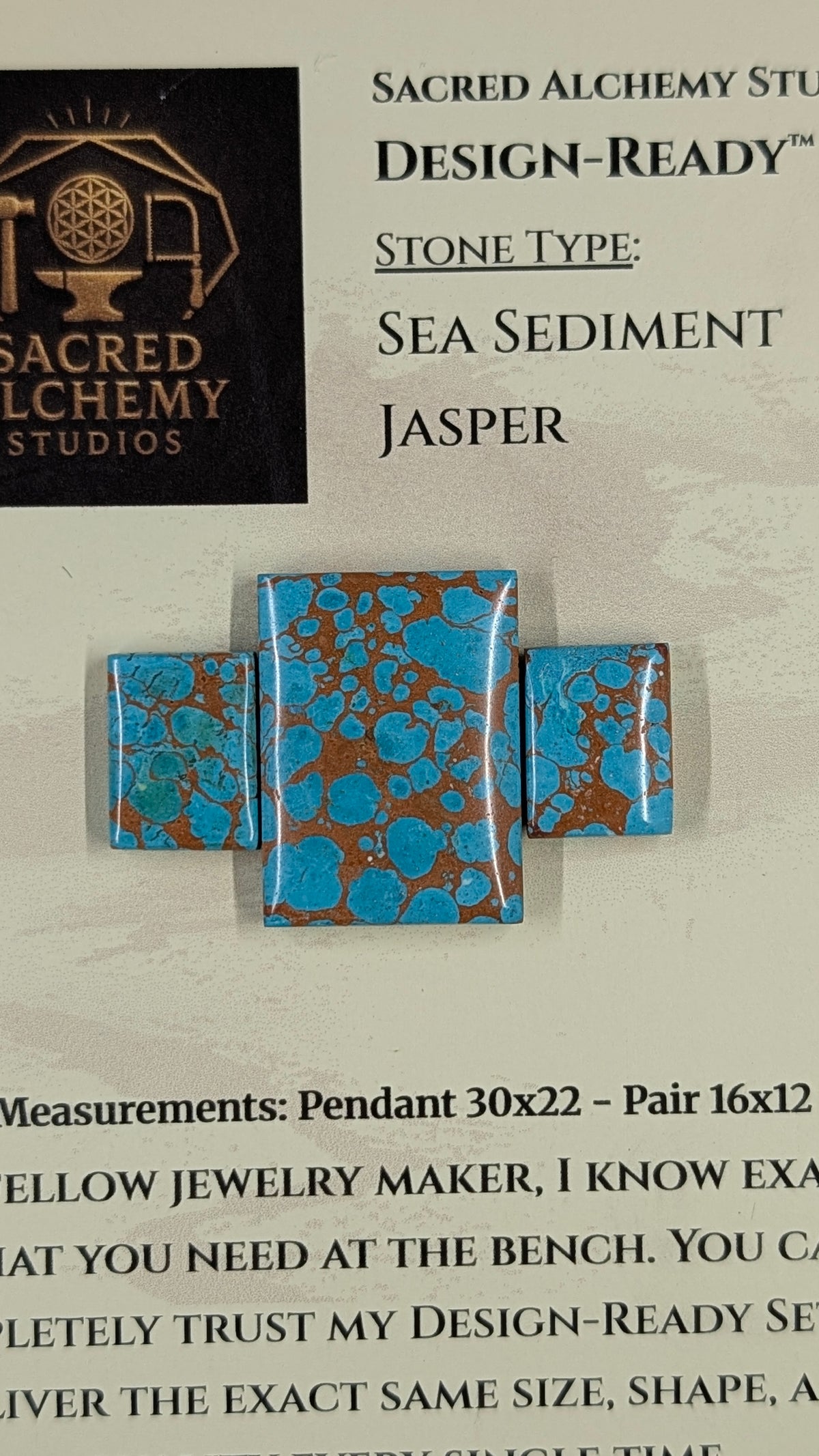 Rectangle Shape - Sea Sediment Jasper - Design-Ready™