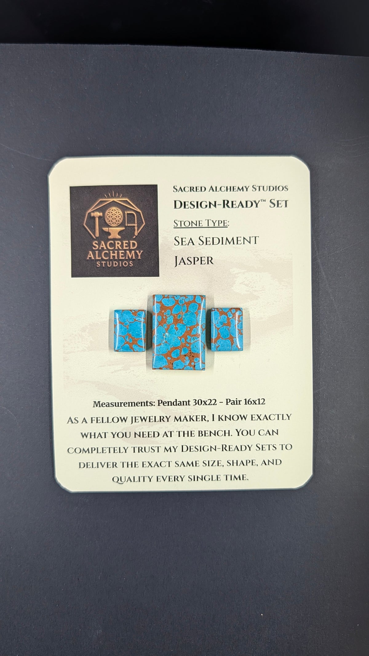 Rectangle Shape - Sea Sediment Jasper - Design-Ready™