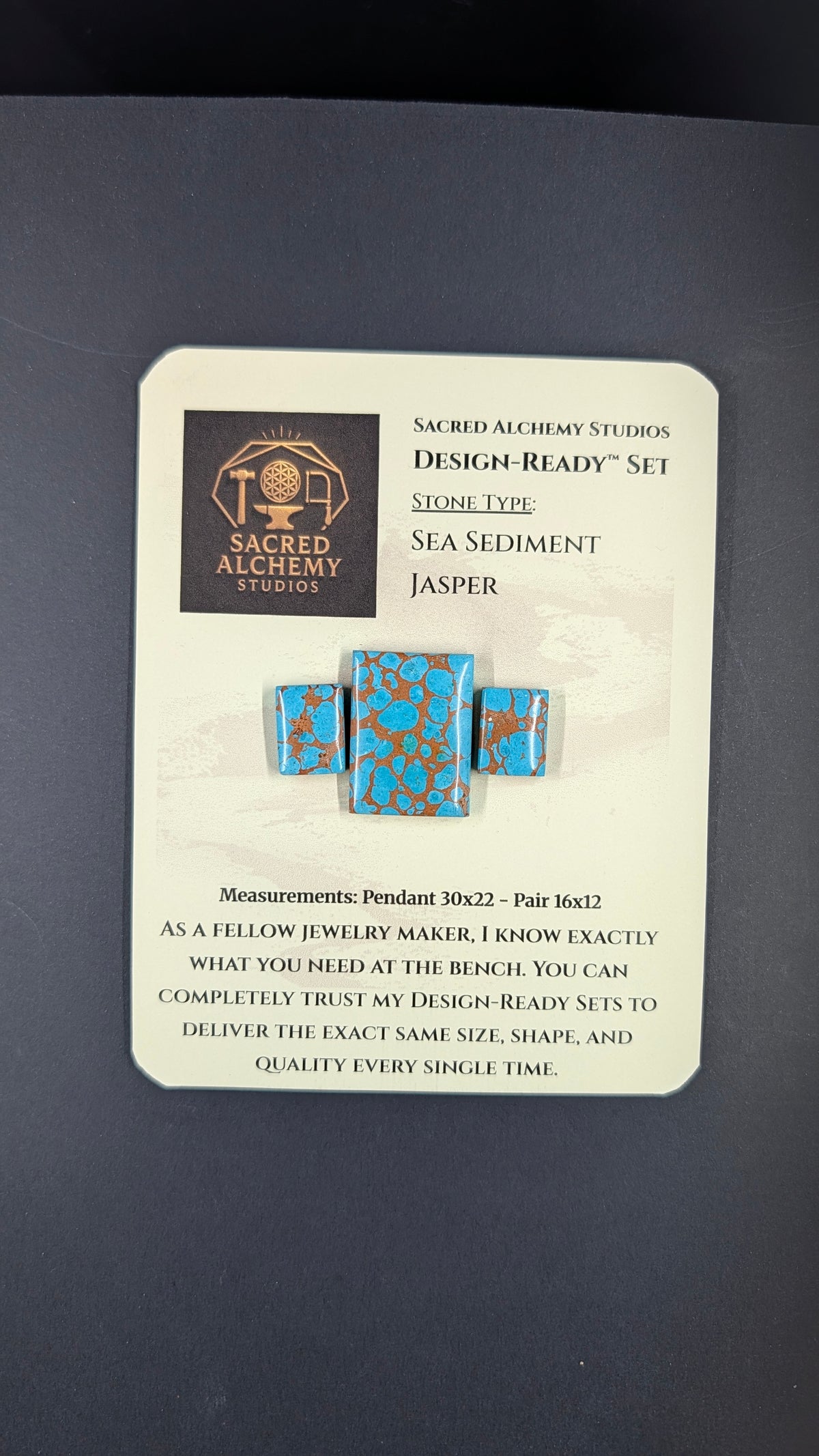 Rectangle Shape - Sea Sediment Jasper - Design-Ready™