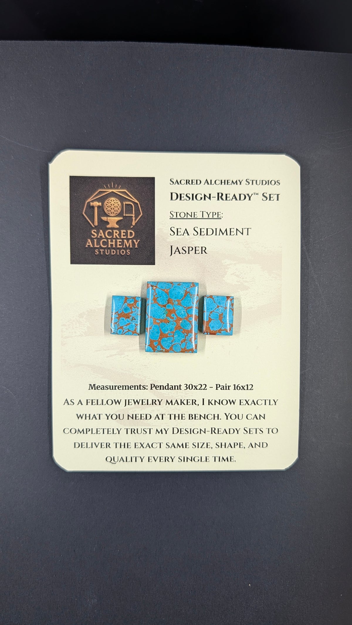 Rectangle Shape - Sea Sediment Jasper - Design-Ready™