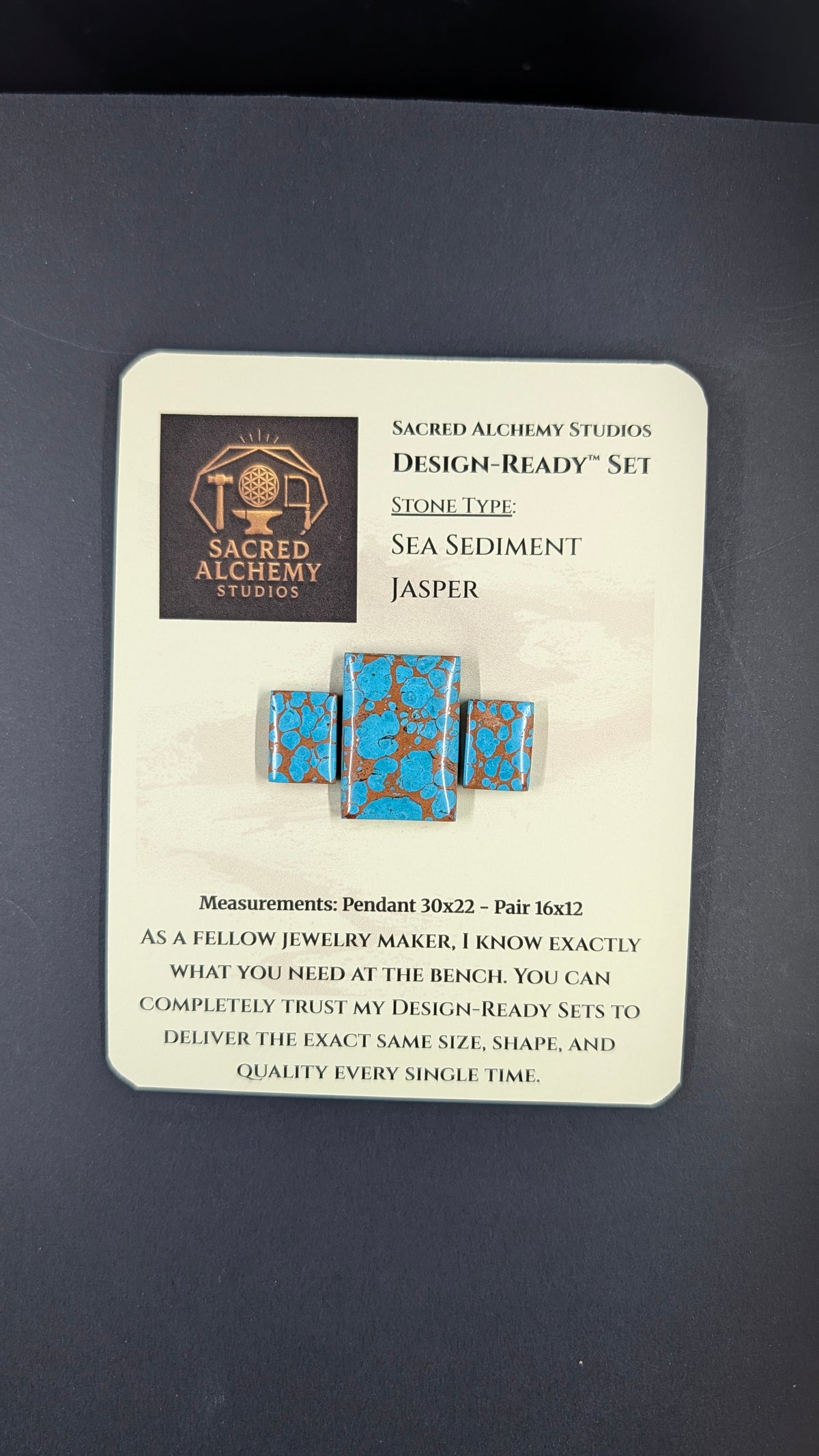 Rectangle Shape - Sea Sediment Jasper - Design-Ready™