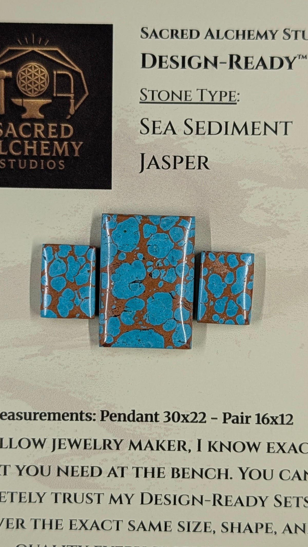 Rectangle Shape - Sea Sediment Jasper - Design-Ready™