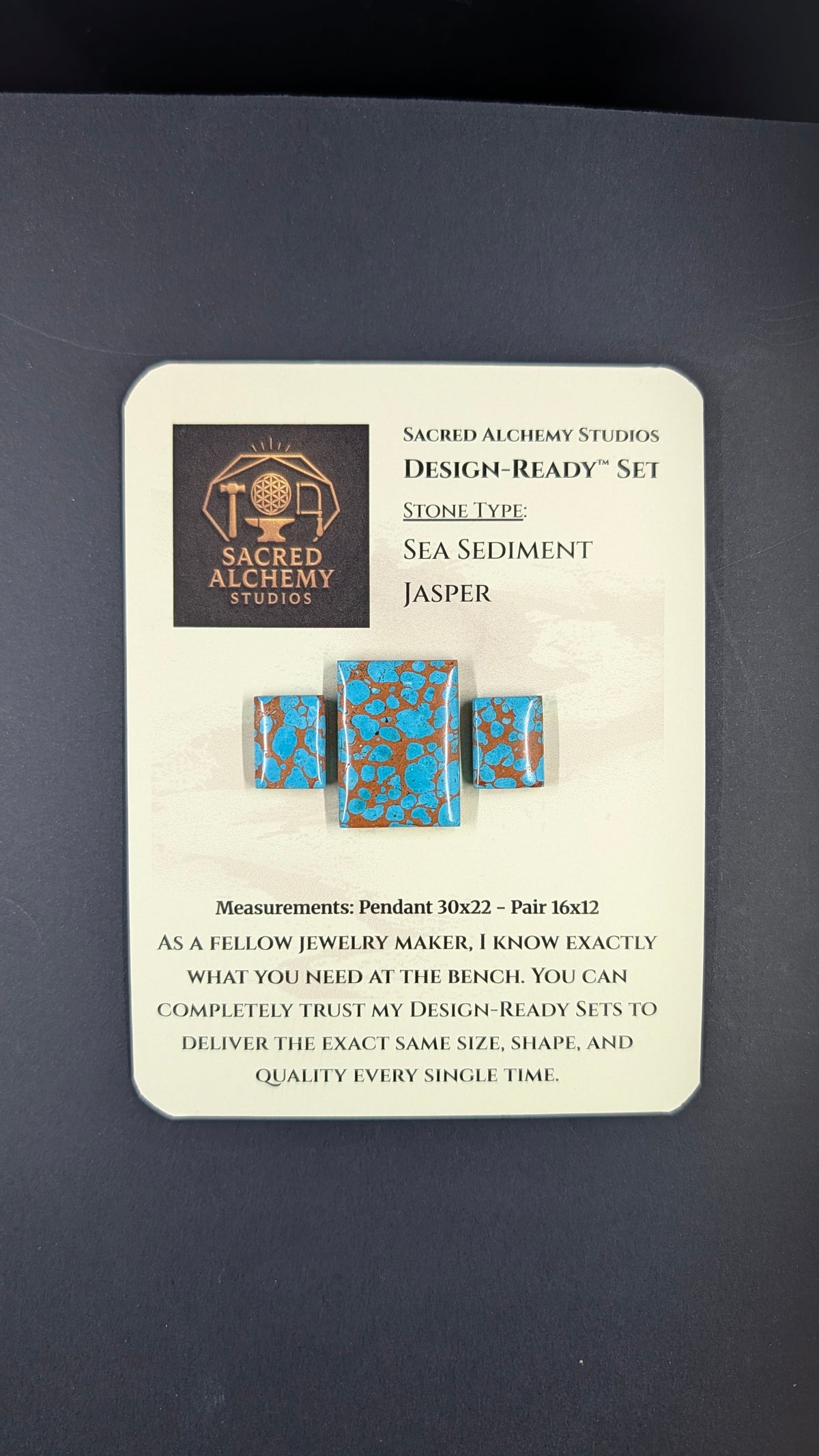 Rectangle Shape - Sea Sediment Jasper - Design-Ready™