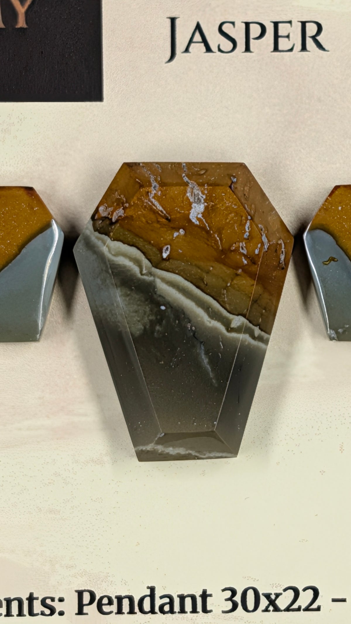 Coffin Shape - Succor Creek Jasper - Design-Ready™ Set