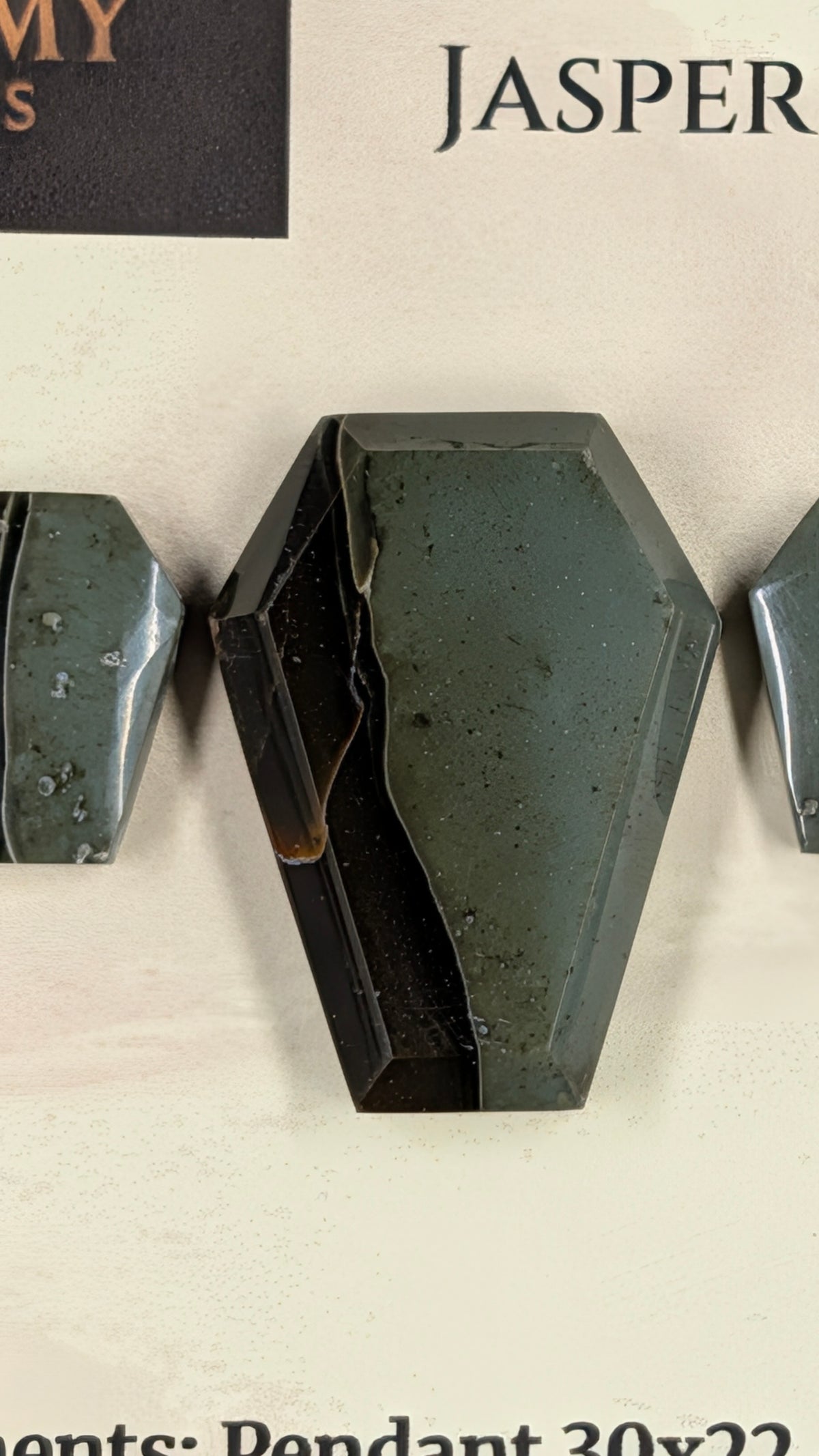 Coffin Shape - Succor Creek Jasper - Design-Ready™ Set