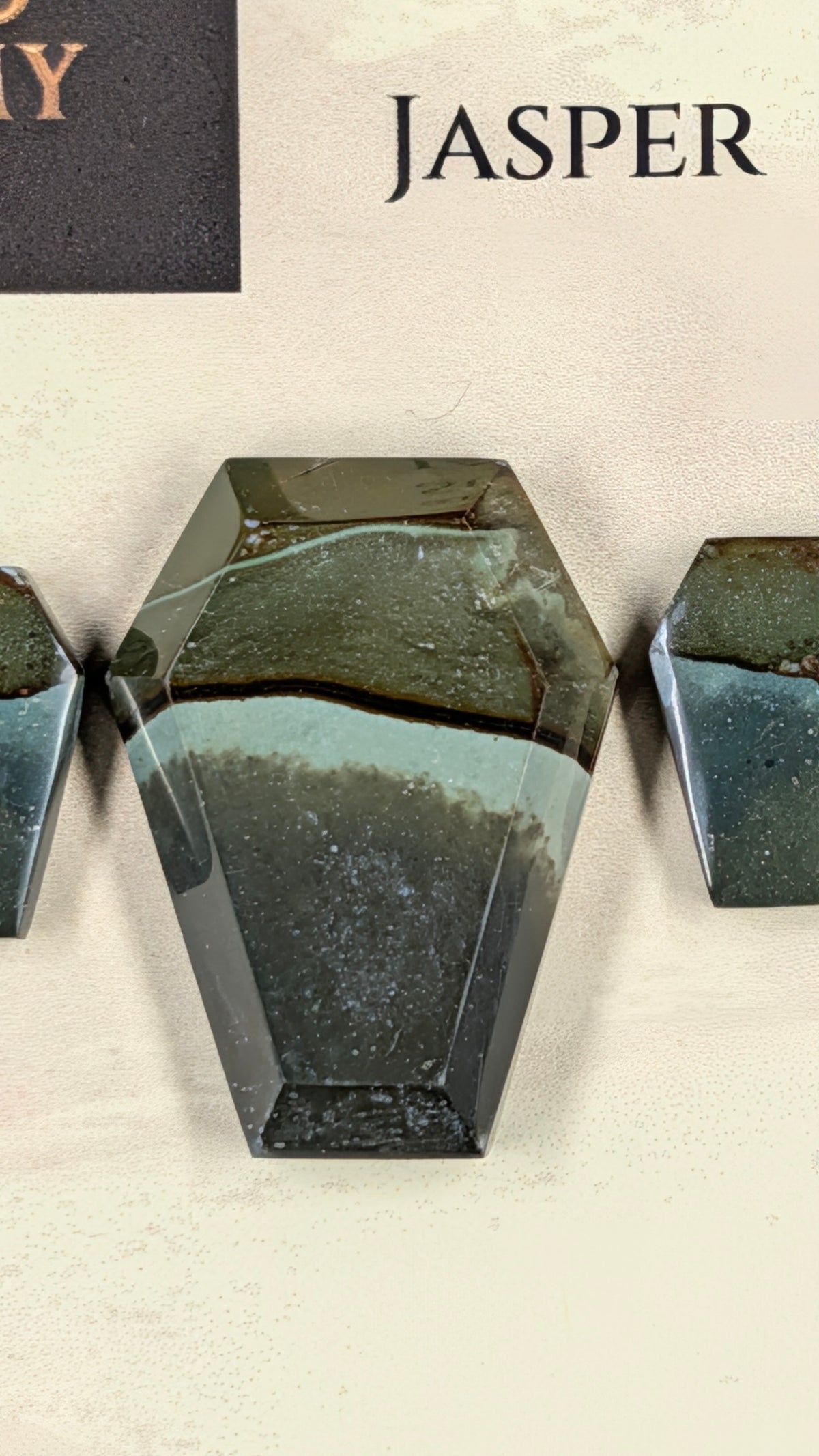 Coffin Shape - Succor Creek Jasper - Design-Ready™ Set