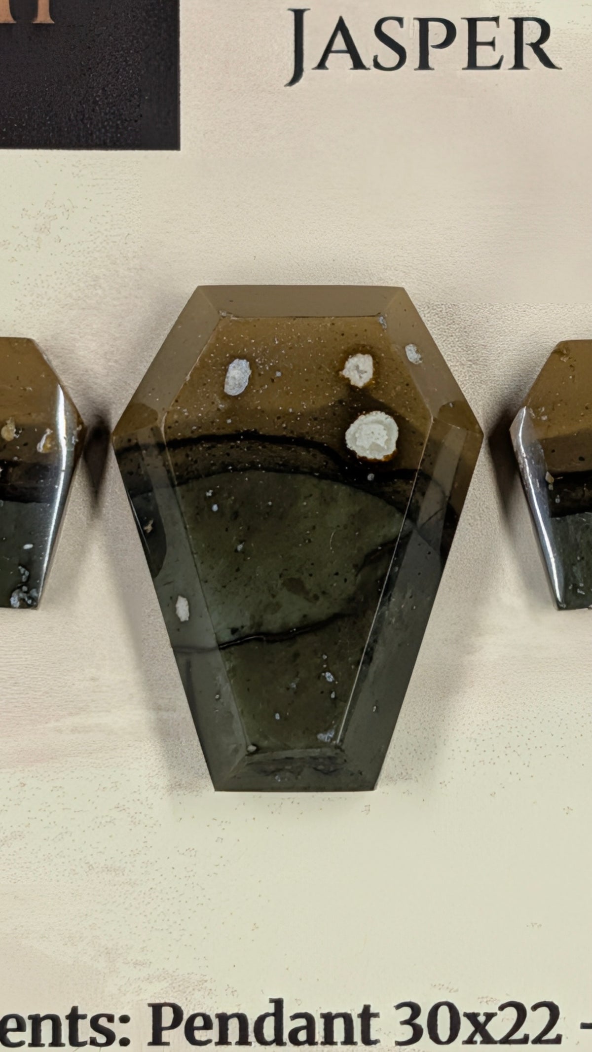 Coffin Shape - Succor Creek Jasper - Design-Ready™ Set