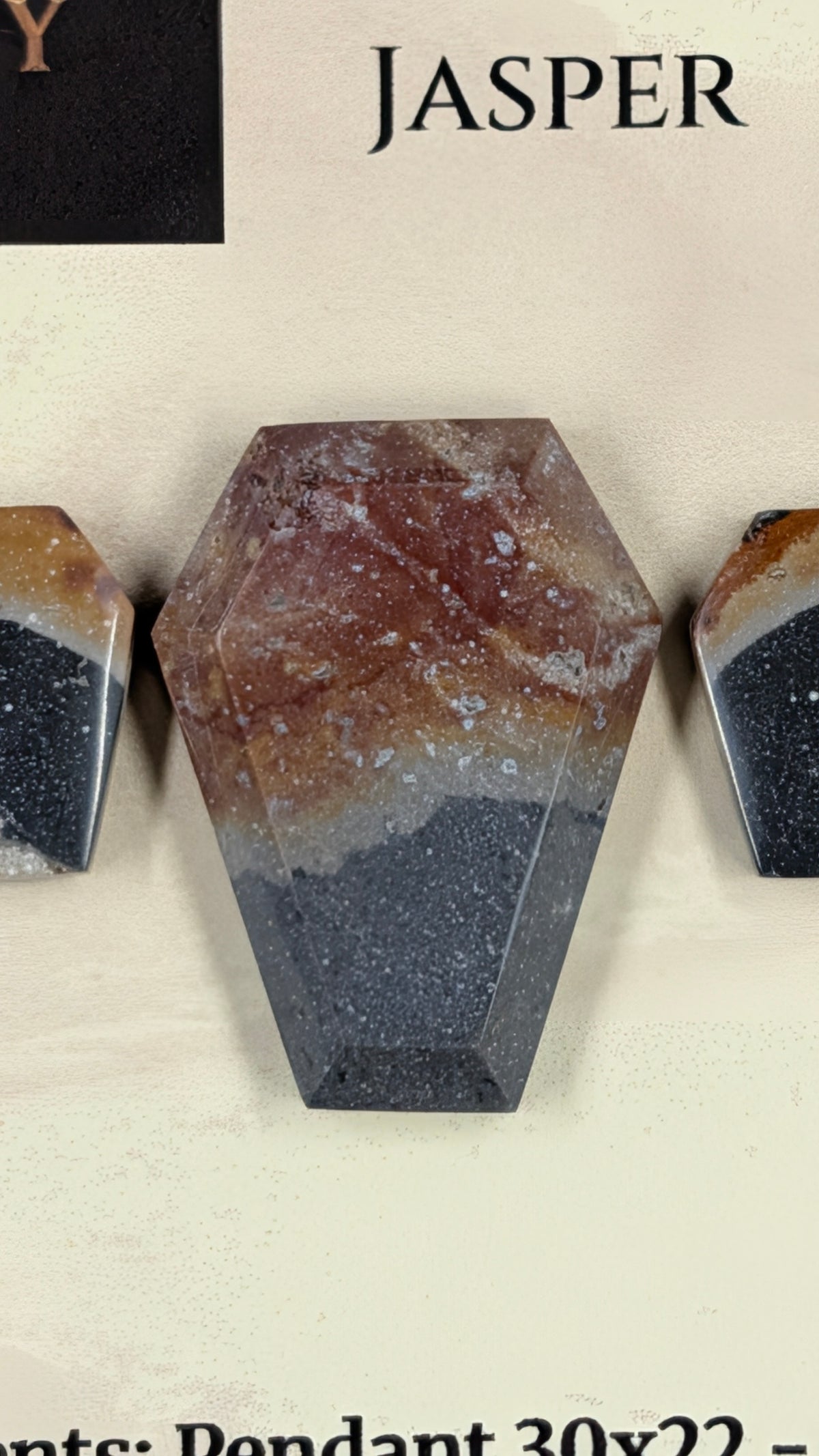 Coffin Shape - Succor Creek Jasper - Design-Ready™ Set